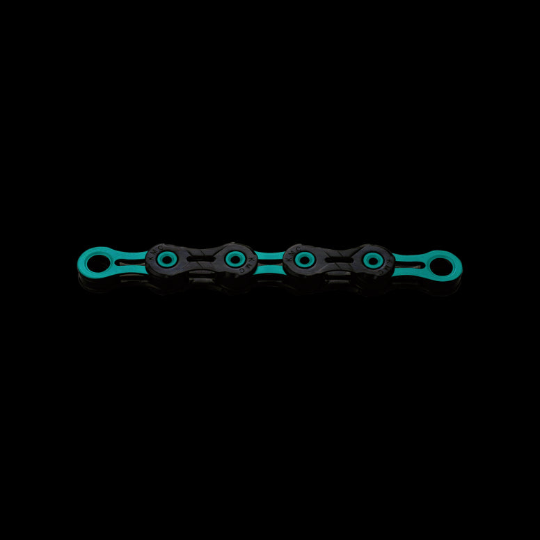KMC DLC11 11-Speed Chain Black/Celeste / 118 Links