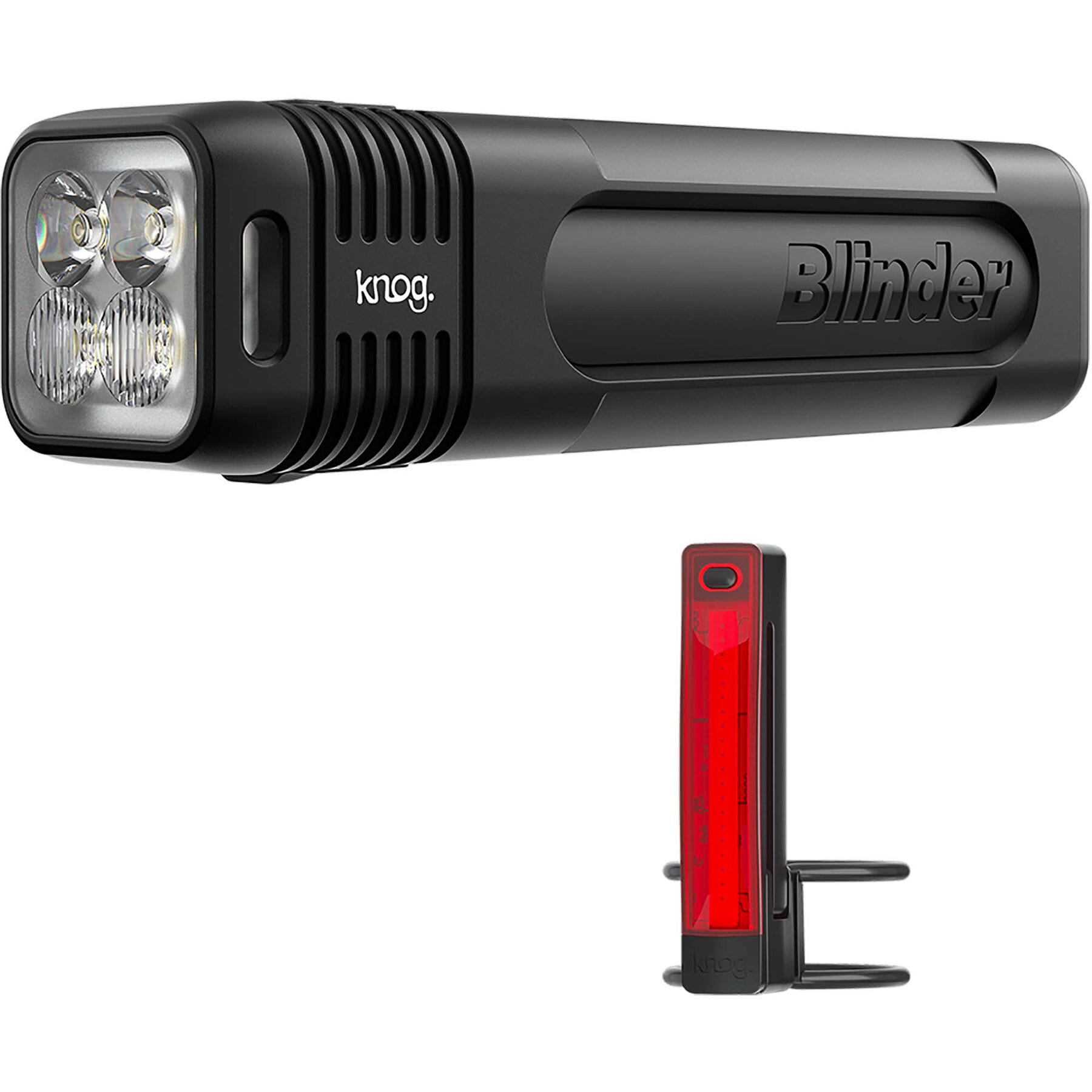 Knog Blinder Pro 600 + Plus 20 Light Set Black / Twin Pack