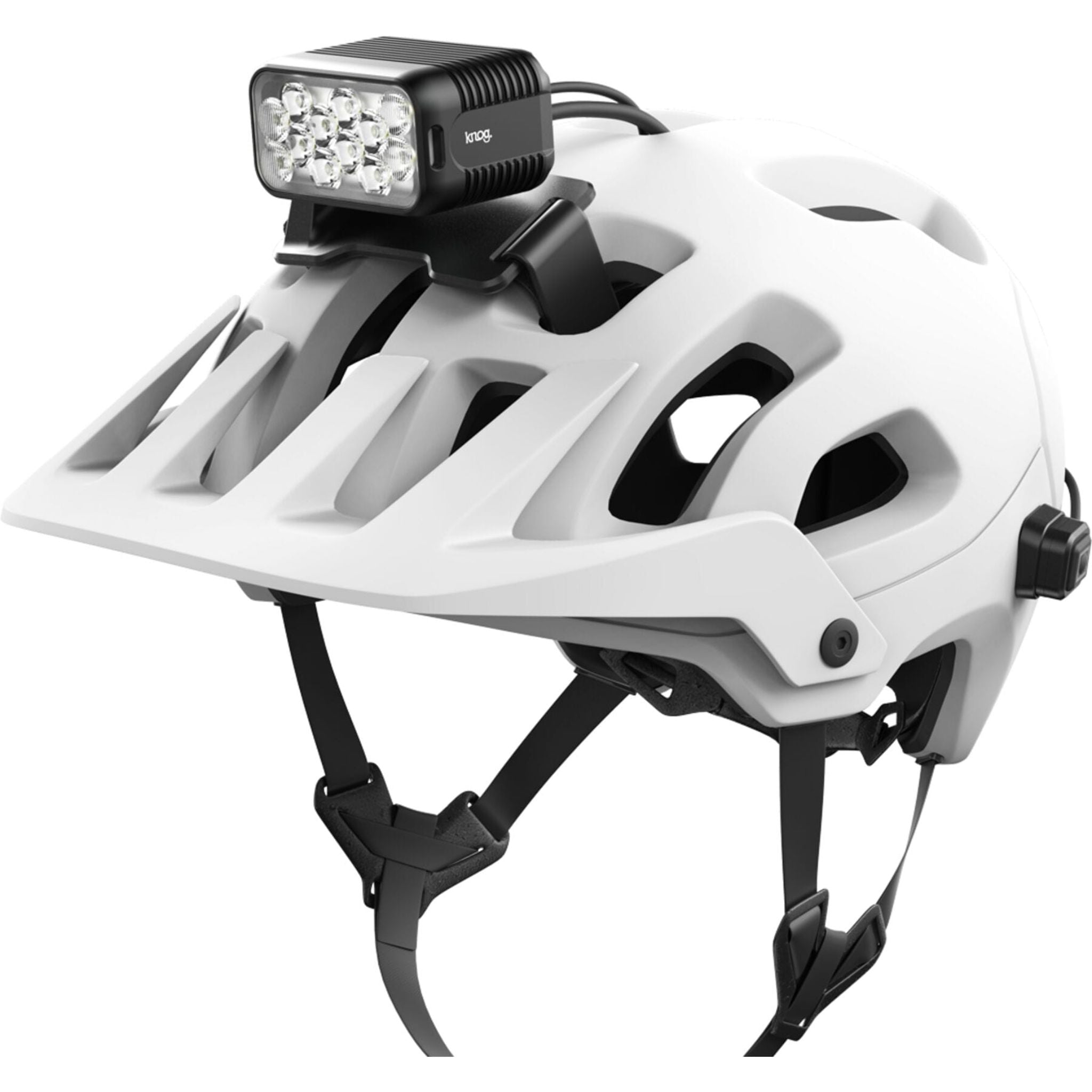 Knog Blinder X 2300 Front Light with 10,000 mAh Battery Pack & Helmet Kit Black / Front
