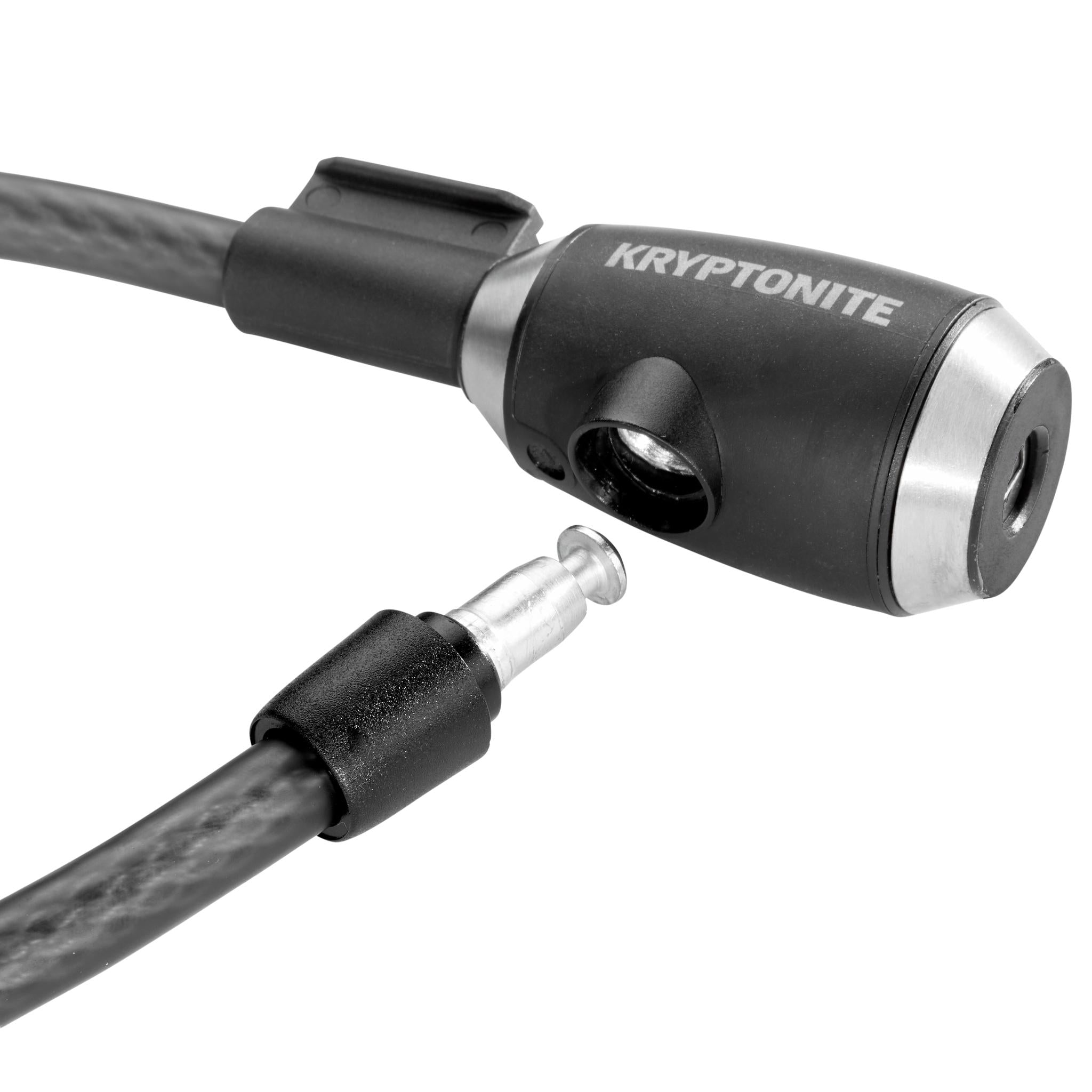 Kryptonite Kryptoflex 1018 Key Cable (10mm x 180cm) Black / 180cm