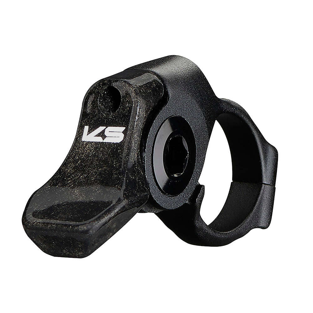 KS KGSL Carbon Dropper Lever Black / 31.8mm / Carbon