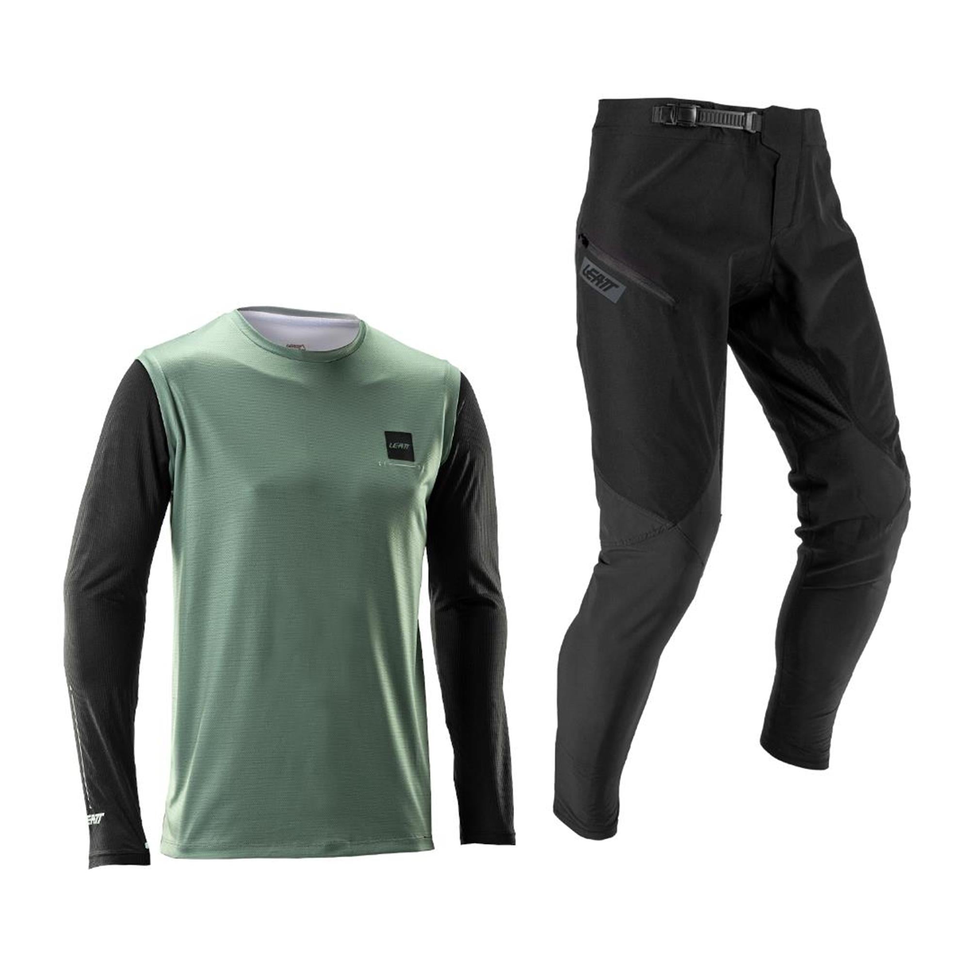 Leatt 1.0 MTB Ride Kit Mist Green / S