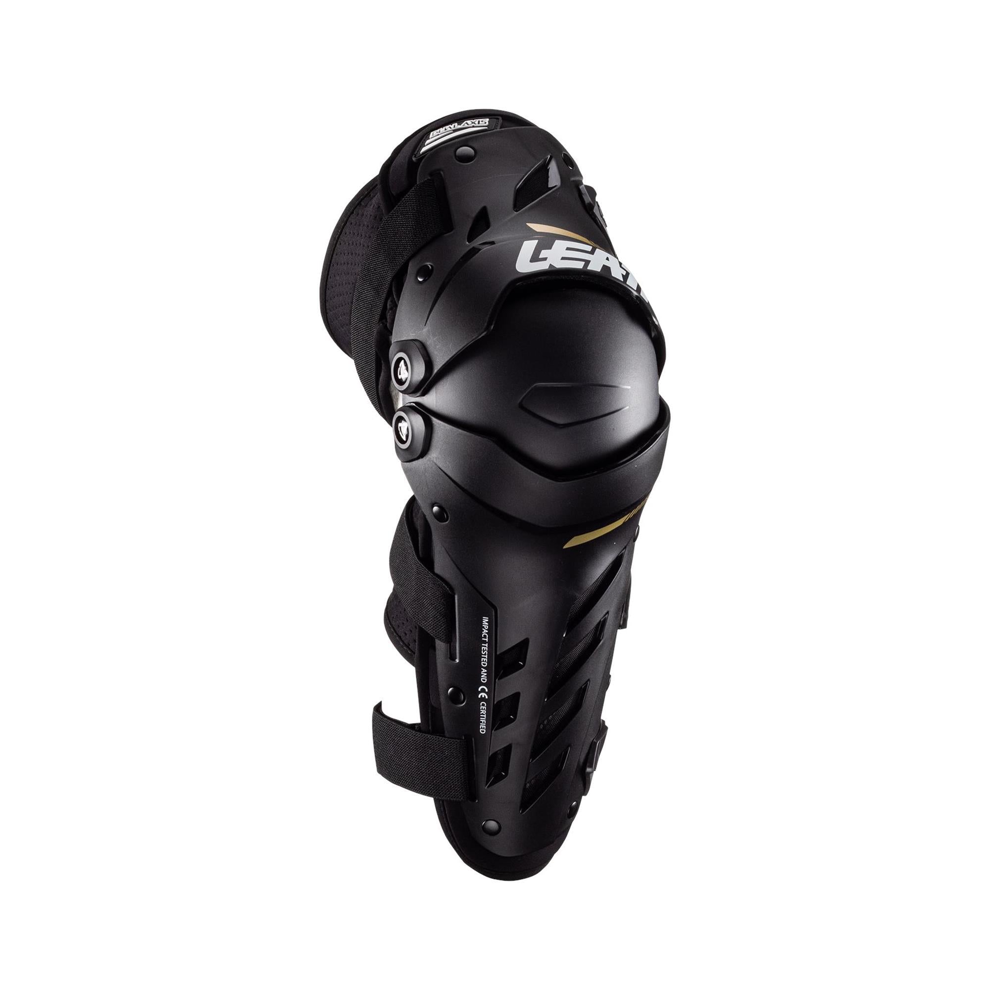 Leatt Dual Axis Knee & Shin Guard Black / S/M