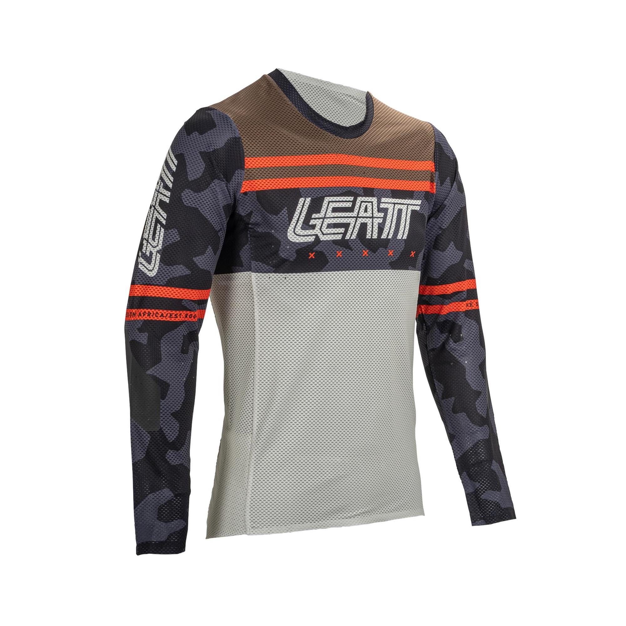 Leatt Gravity 4.0 MTB Jersey Cream / S