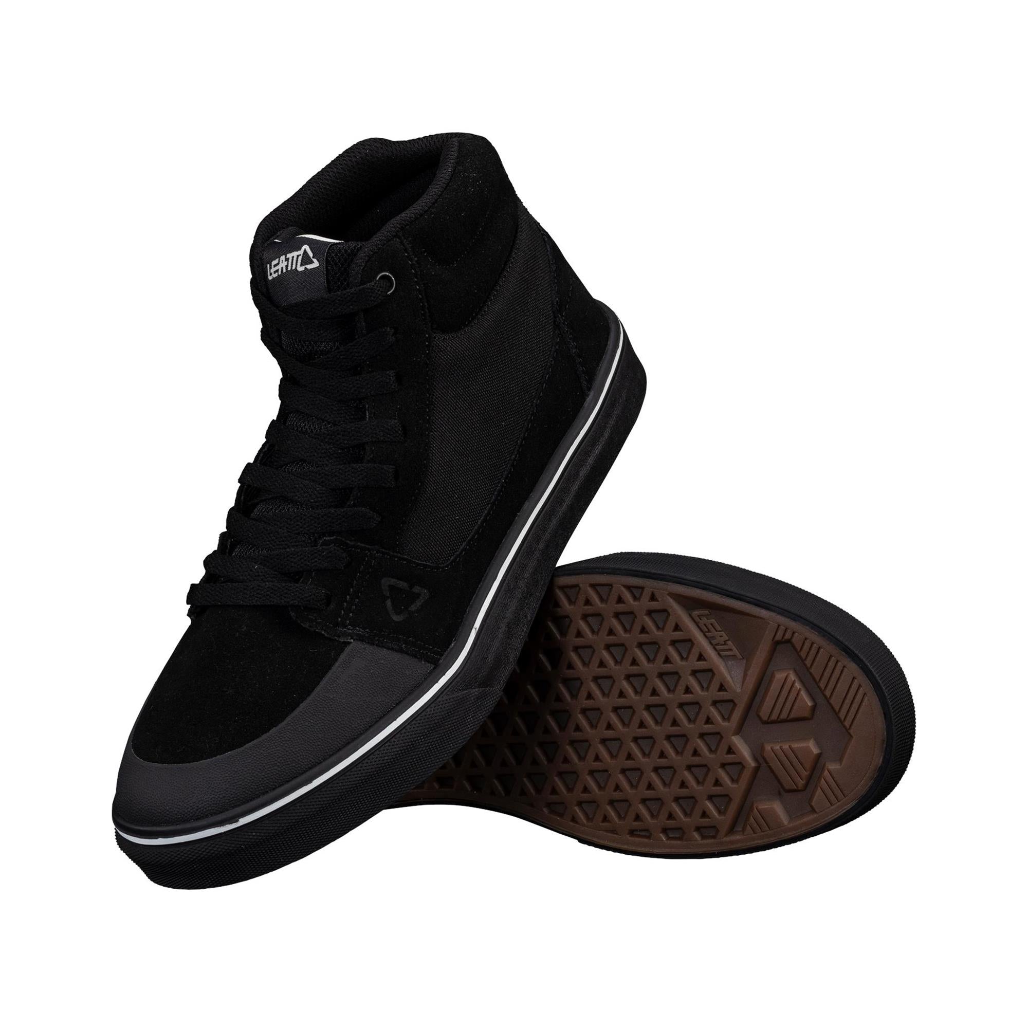 Leatt Hi Flat 1.0 Shoes Black / UK 6.5