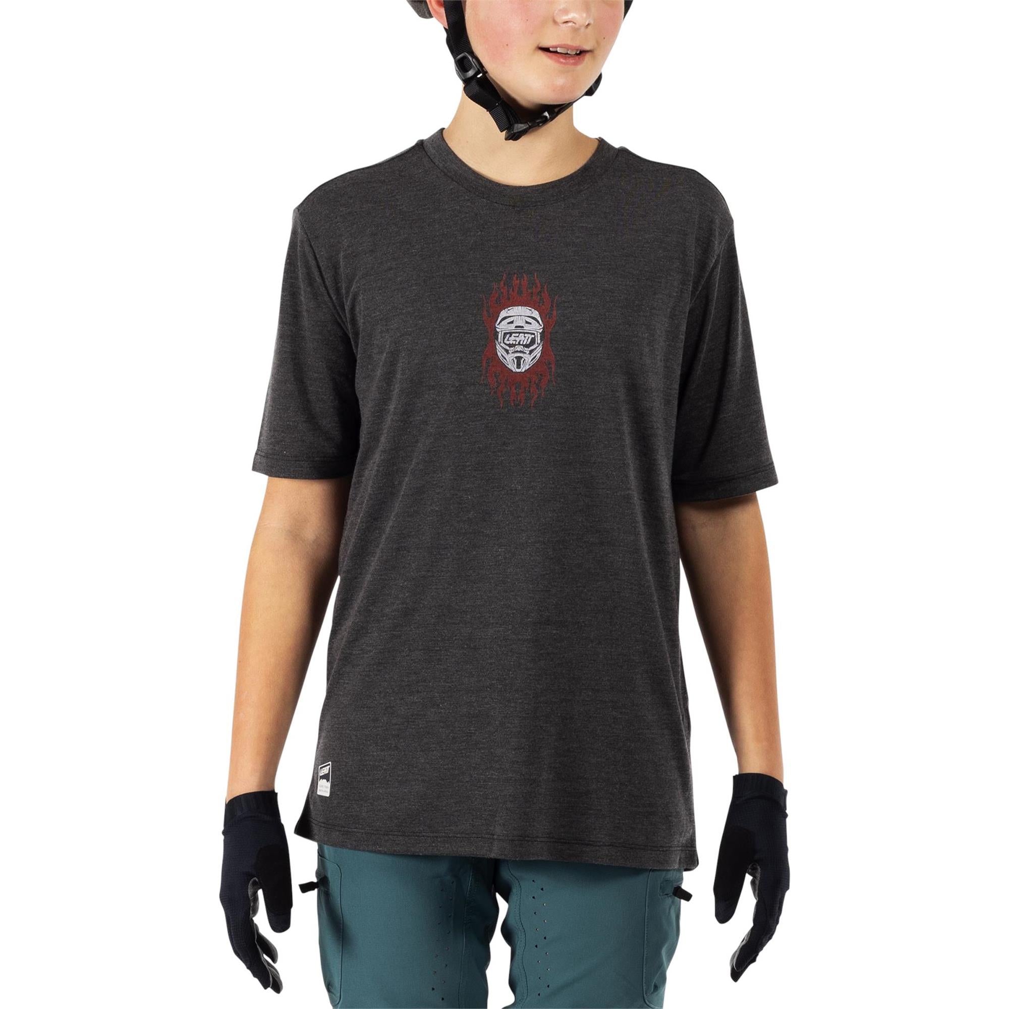 Leatt Junior All Mountain 2.0 MTB Jersey Black / S