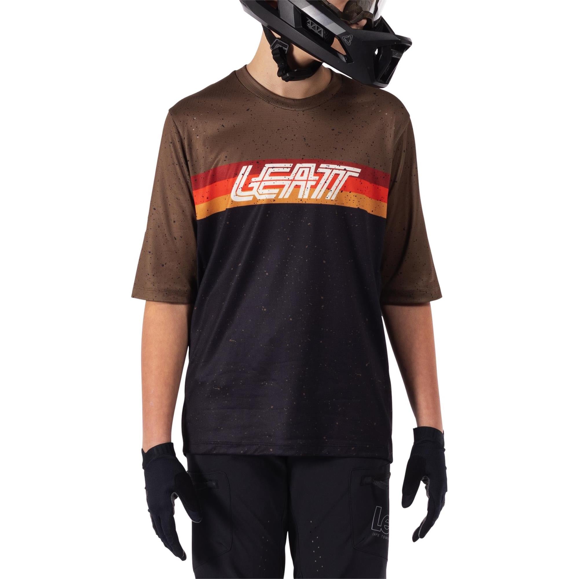 Leatt Junior Enduro 3.0 MTB Jersey Black / S