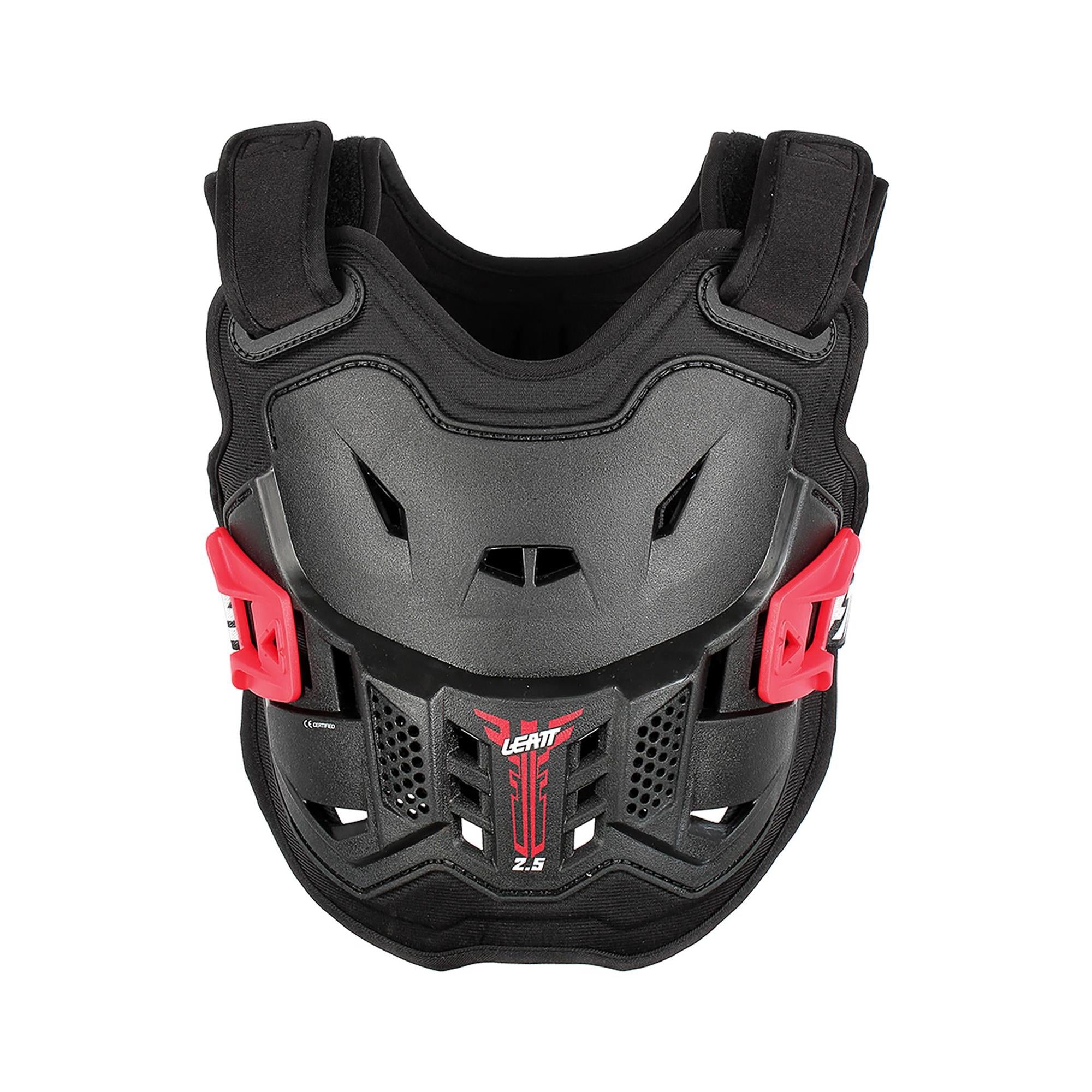 Leatt Mini Chest Protector 2.5 Black/Red / 110-134cm