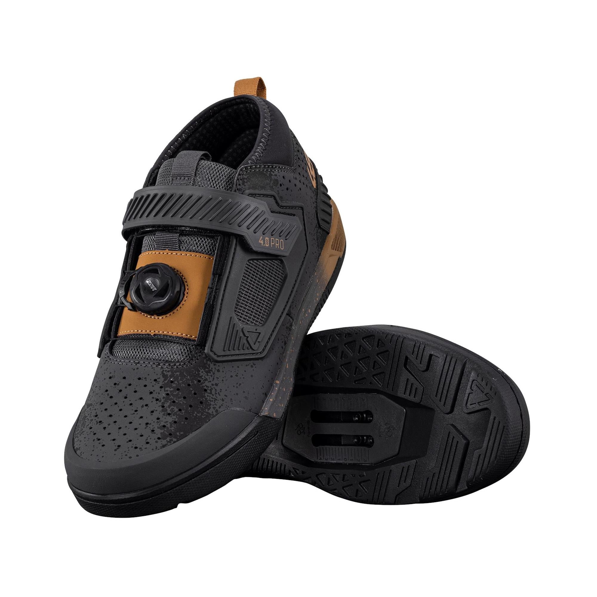Leatt ProClip 4.0 Shoes Graphite / UK 7.5