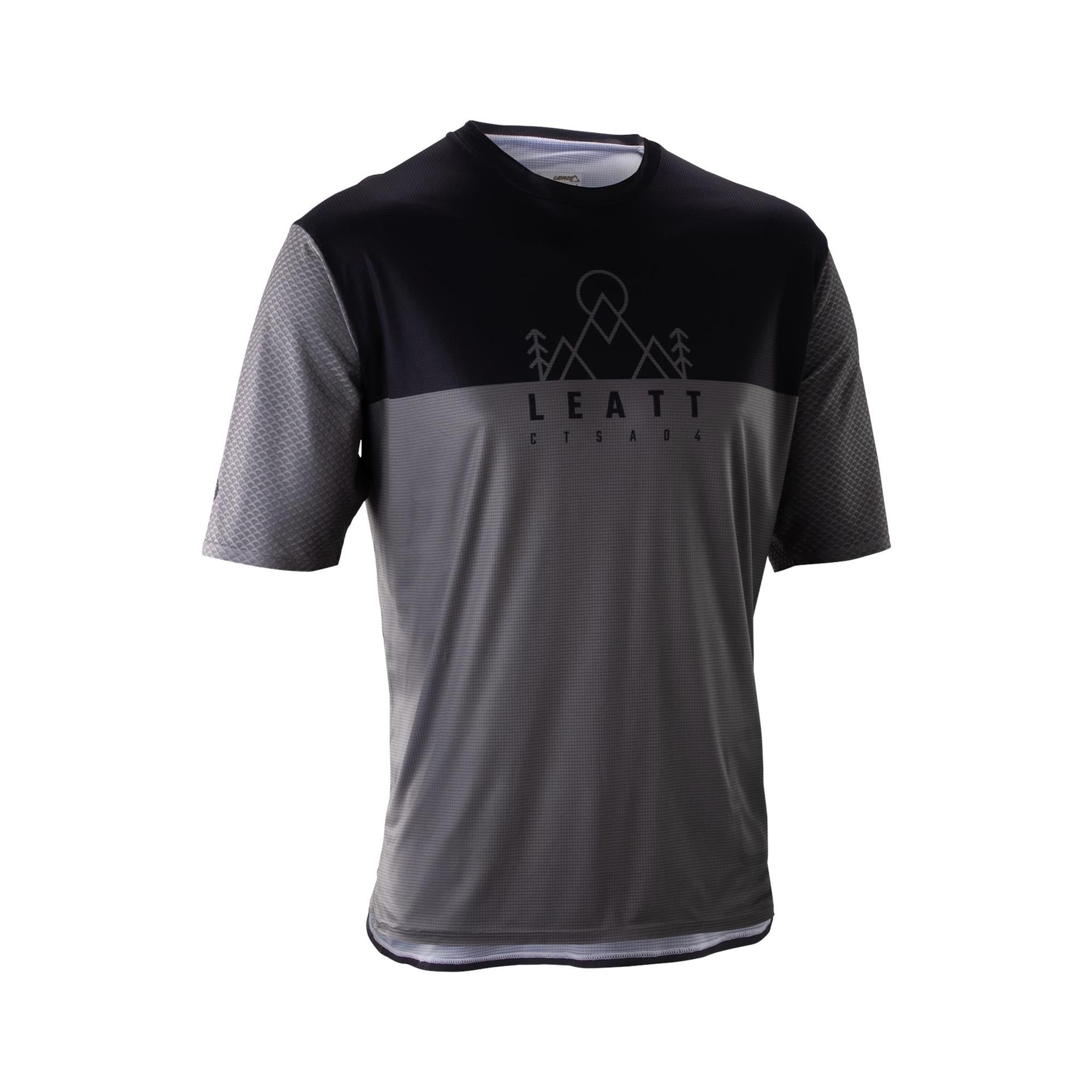 Leatt Trail 3.0 MTB Jersey Ghost Black / S