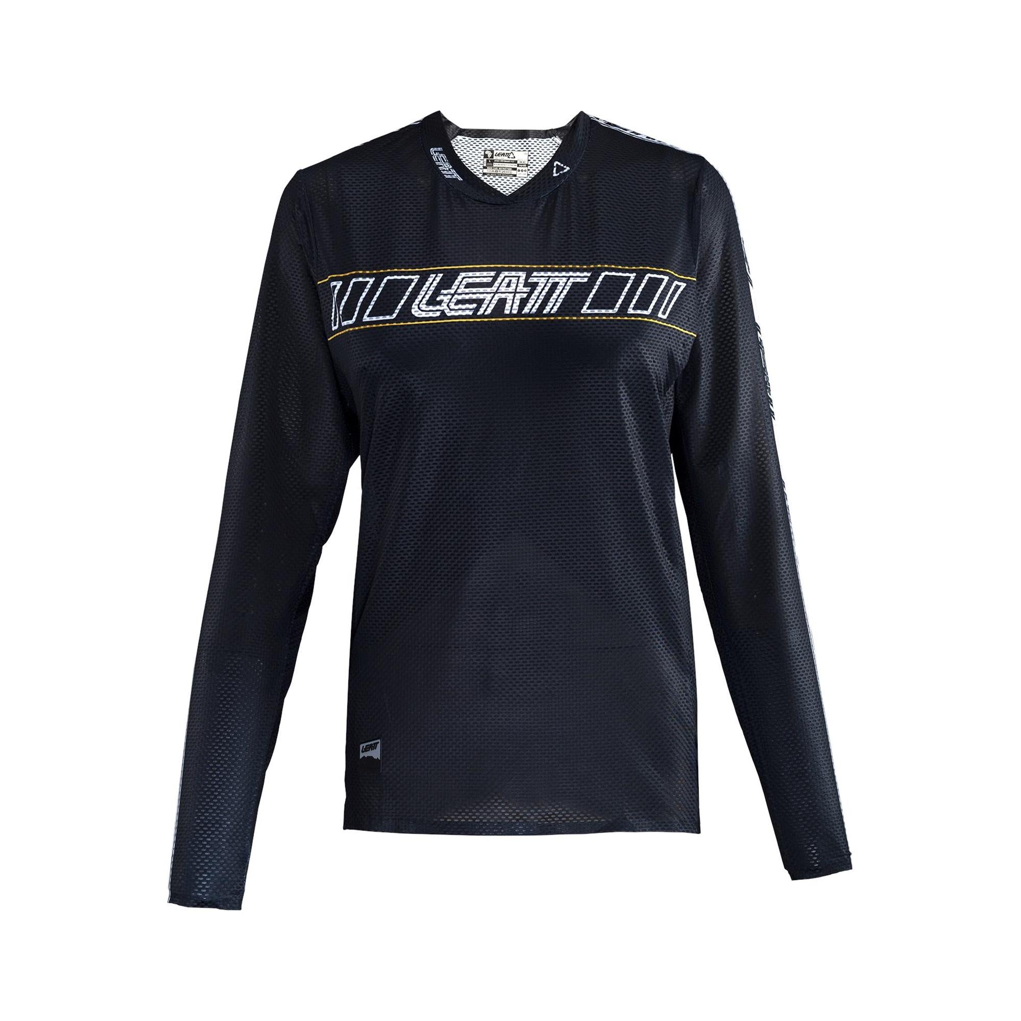 Leatt Women's Gravity 4.0 MTB Jersey Black / S