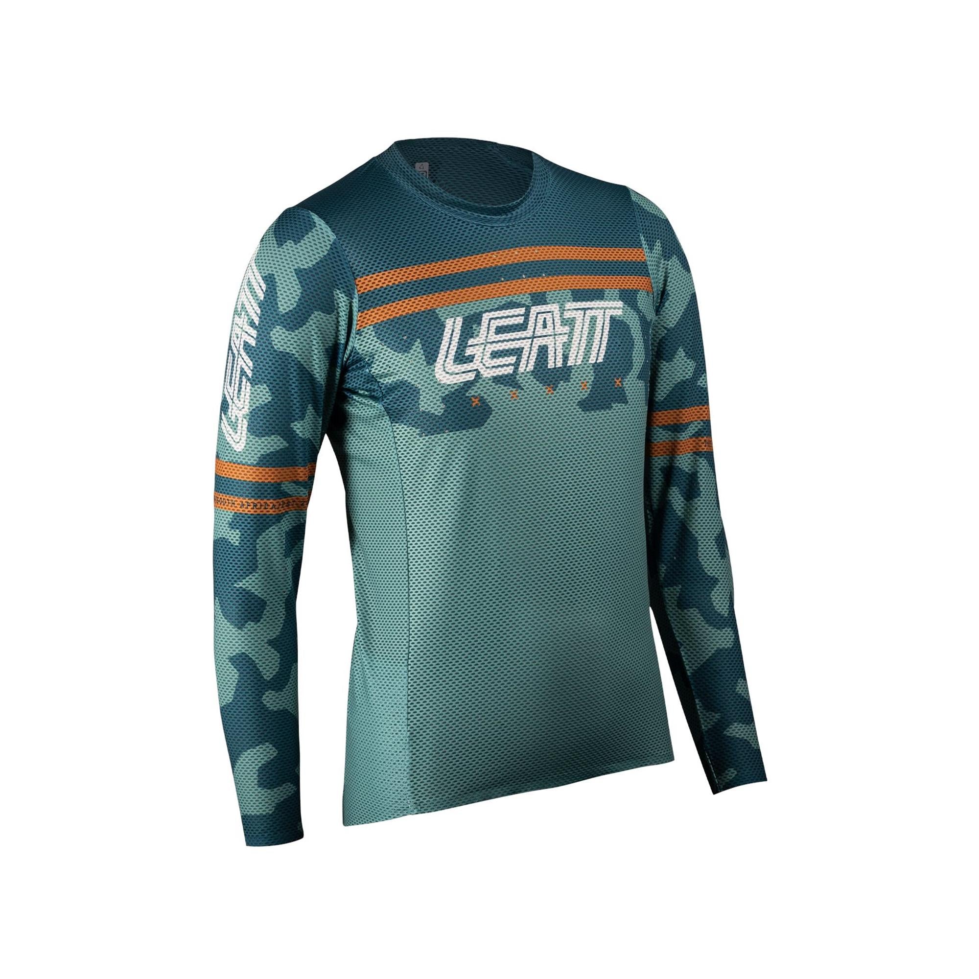 Leatt Women's Gravity 4.0 MTB Jersey Lagoon / S
