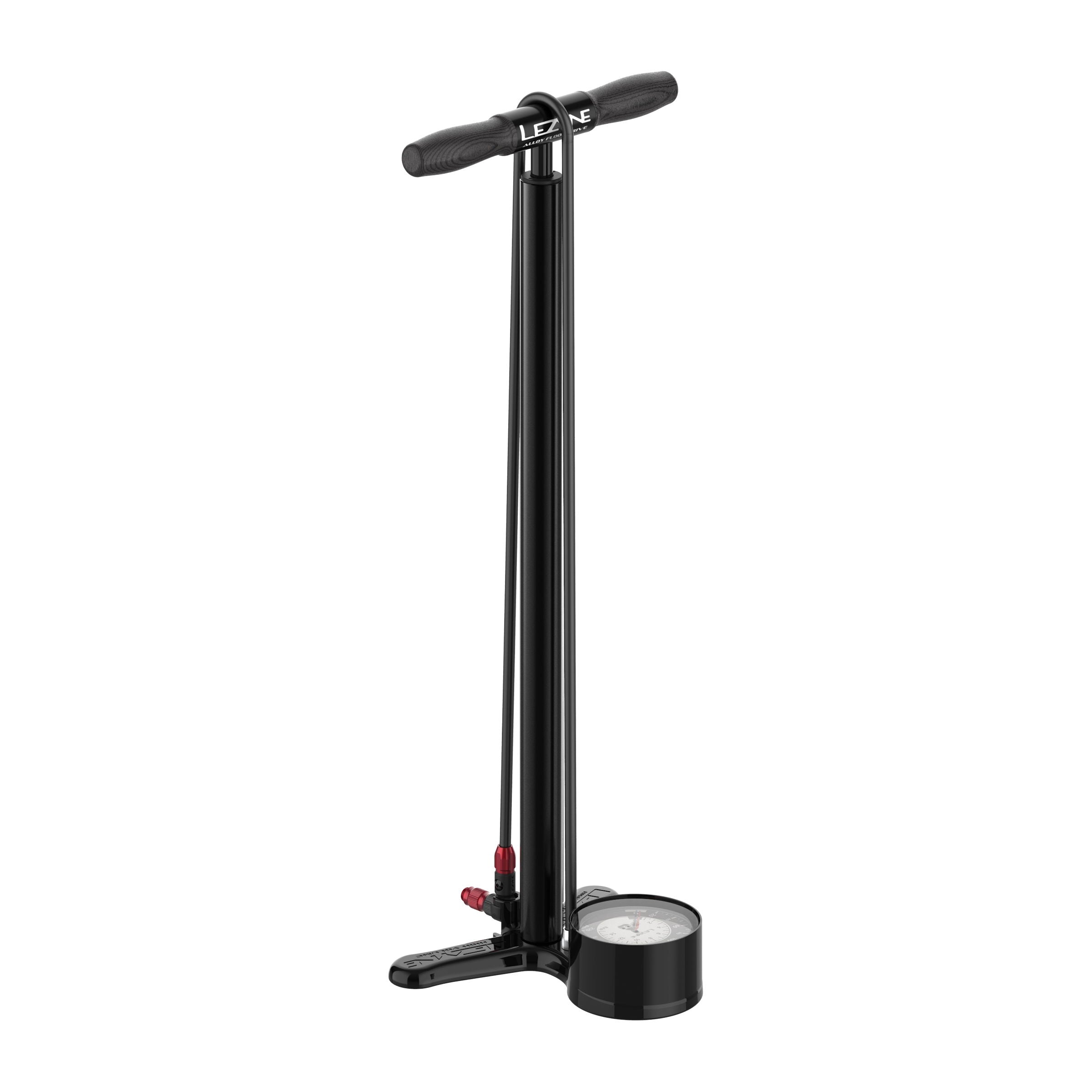 Lezyne Alloy Floor Drive Satin Black / One Size