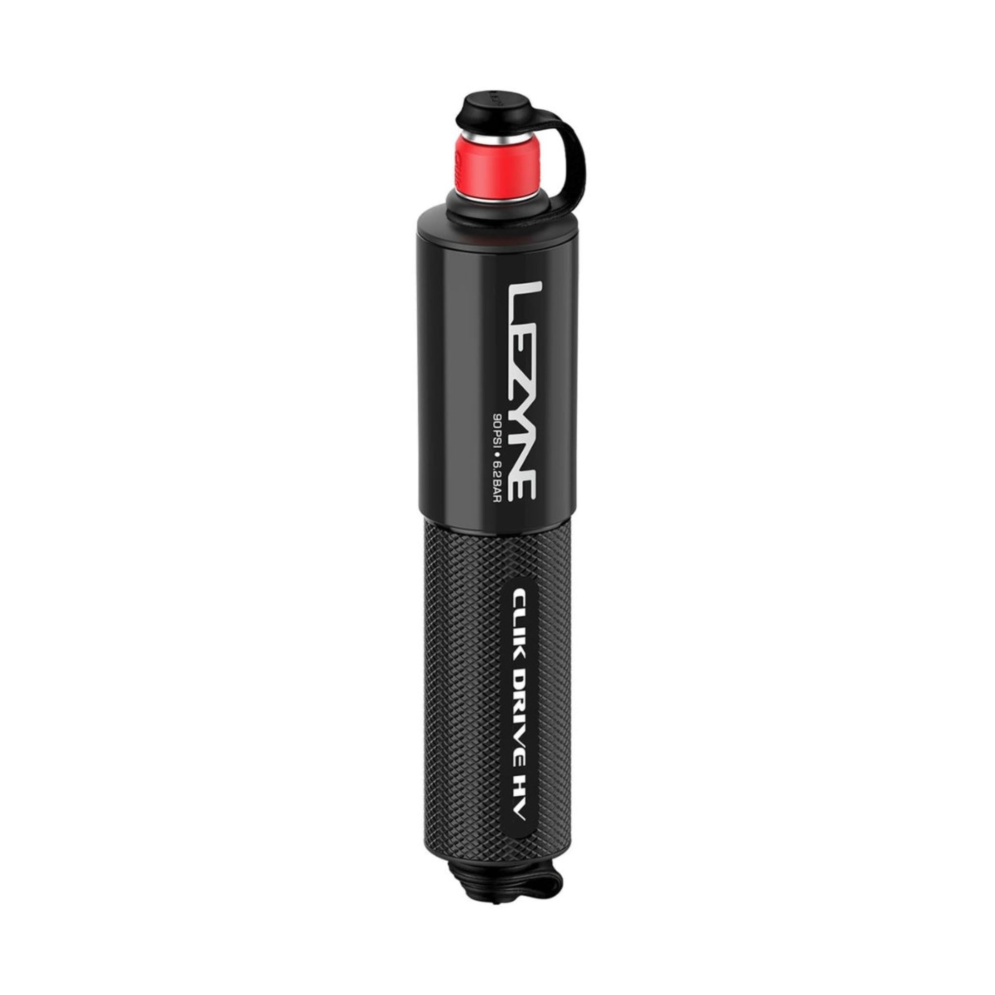 Lezyne Clik Drive HV MTB/Gravel Hand Pump Black / One Size