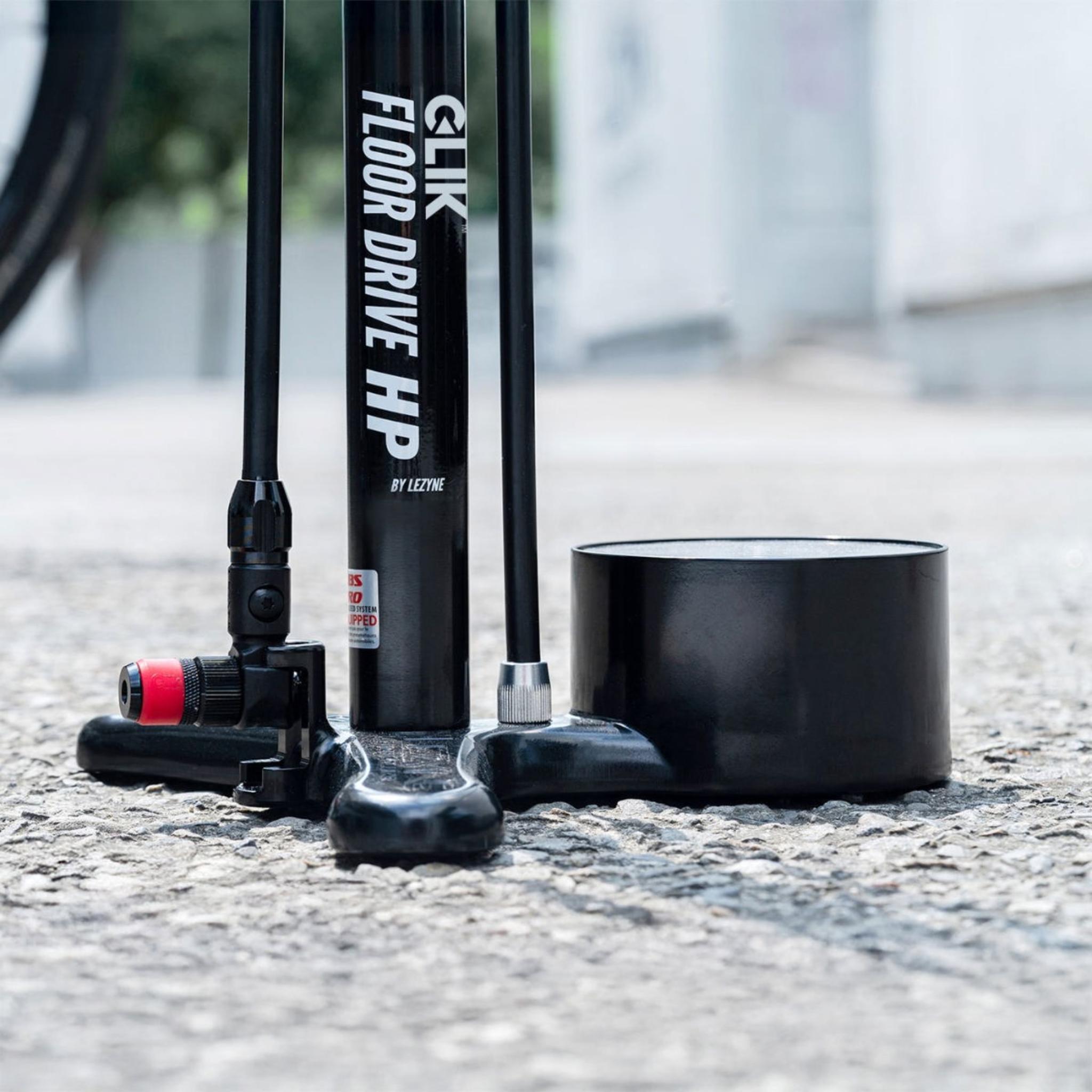 Lezyne Clik Floor Drive HP Pump Black / One Size