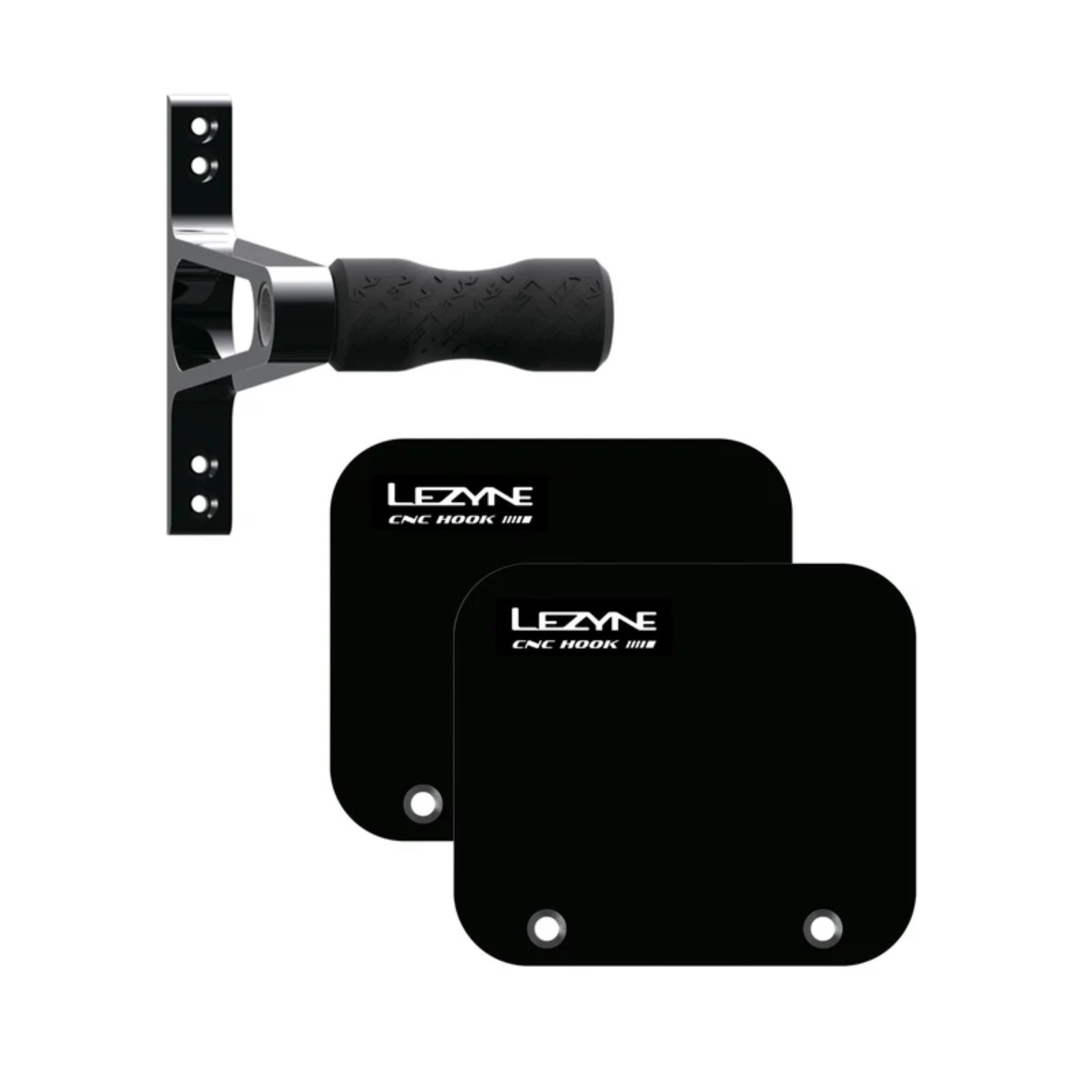 Lezyne CNC Alloy Wheel Hook Black