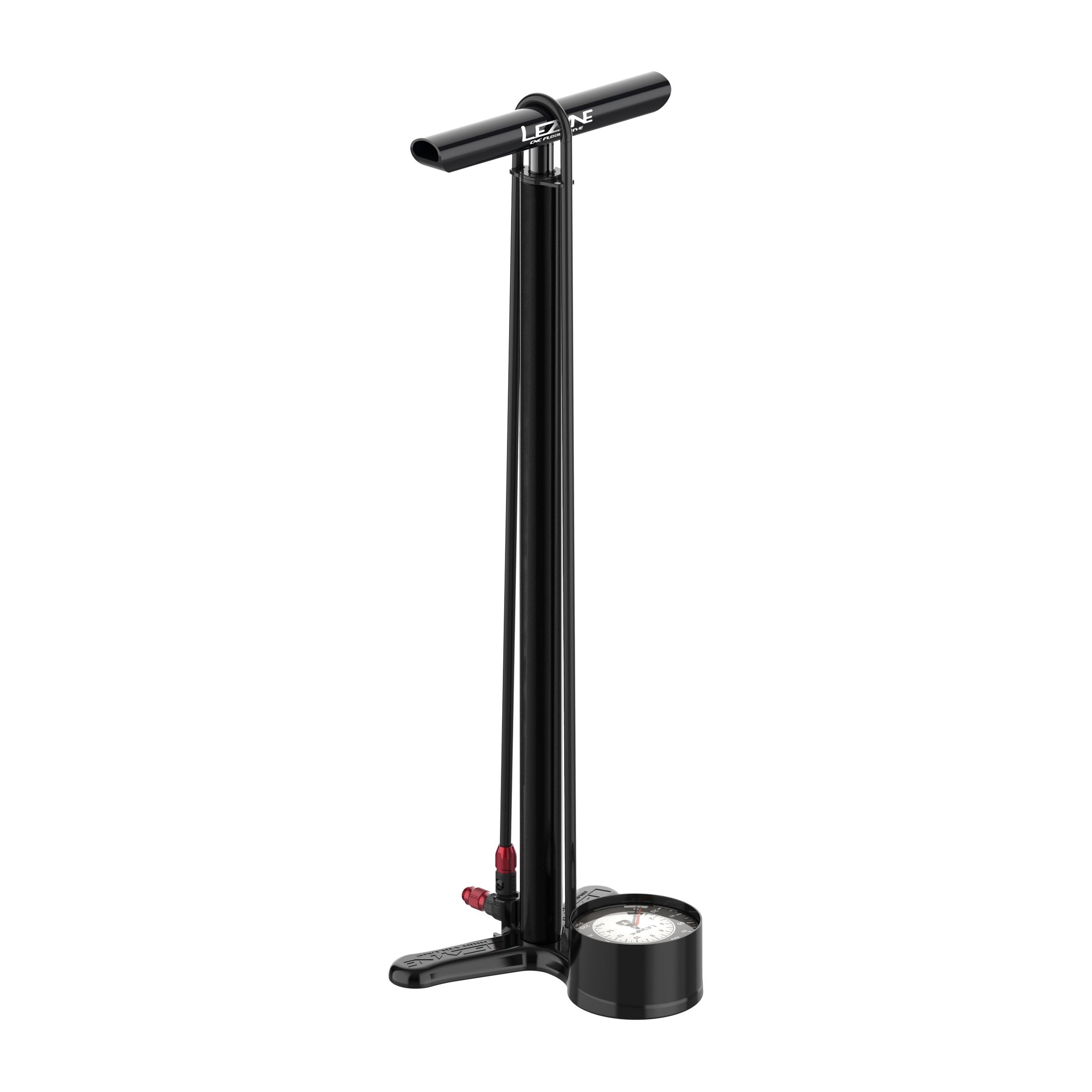 Lezyne CNC Floor Drive 3.5 Satin Black / One Size