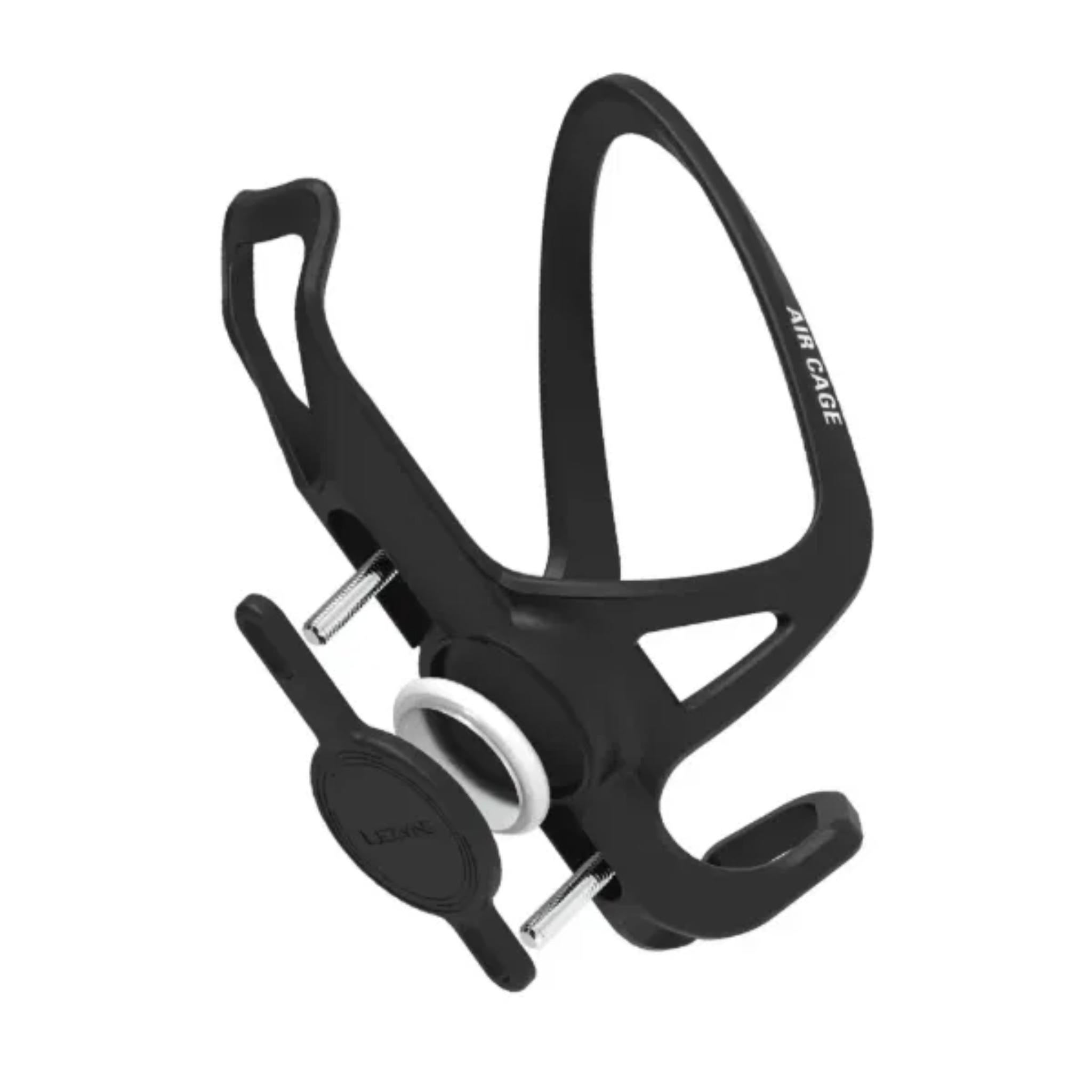 Lezyne Matrix Airtag Bottle Cage Black / One Size