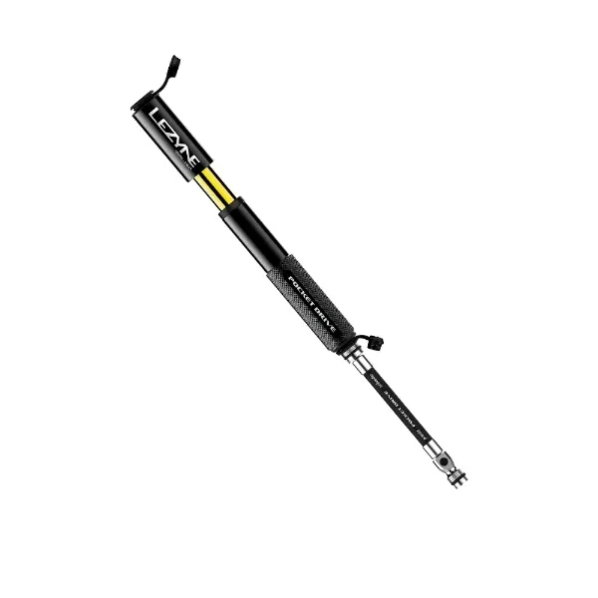 Lezyne Pocket Drive Pump - Black Black