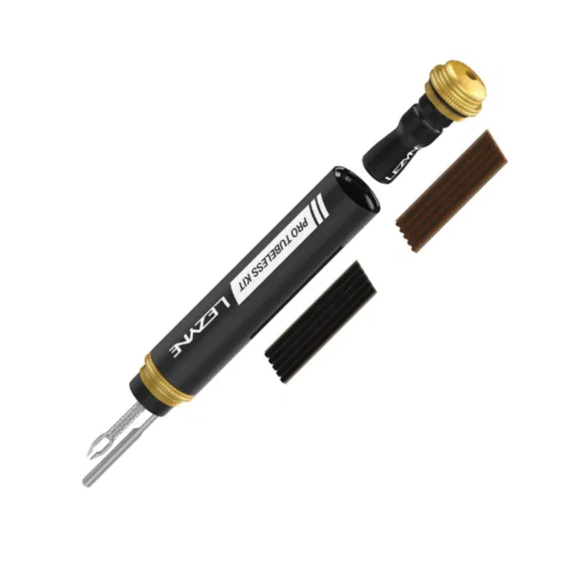 Lezyne Pro Tubeless Kit Loaded Black