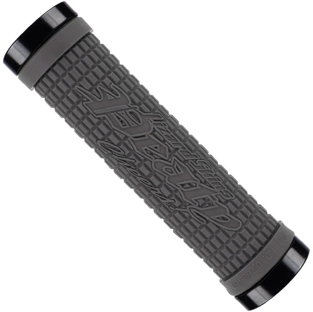 Lizard Skins Peaty Lock-On Grips Graphite