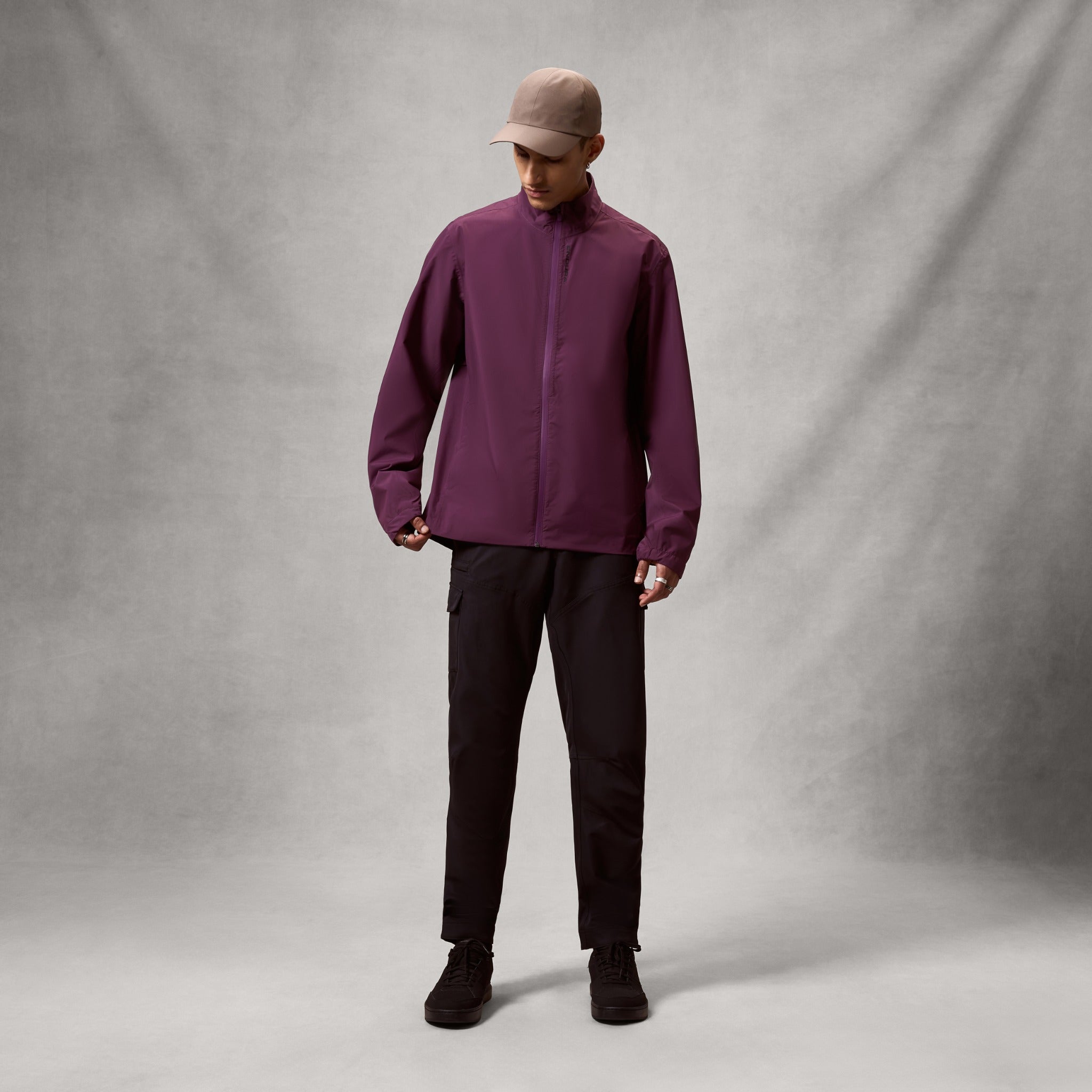 Loop Rout Waterproof Jacket Black Cherry / XS