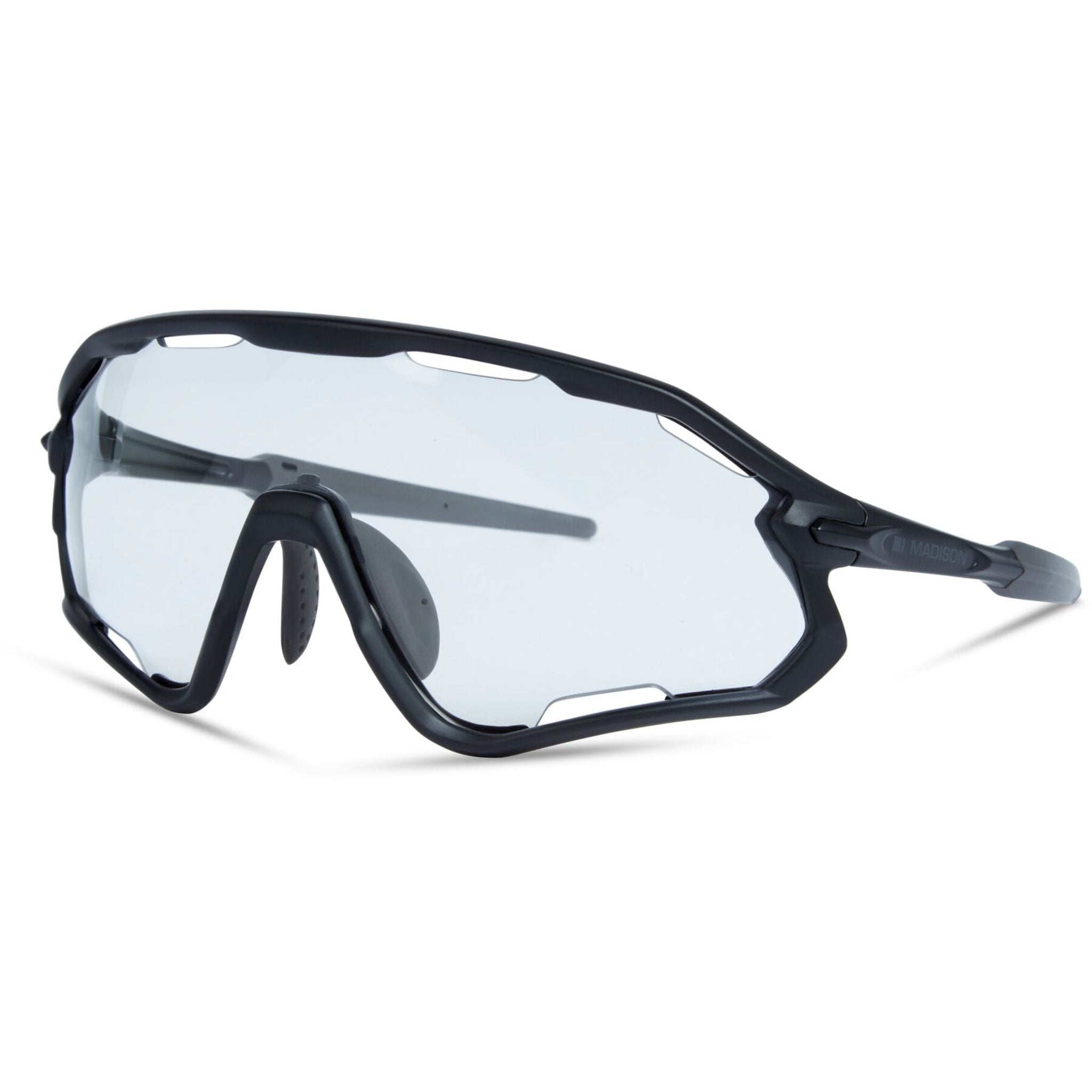 Madison Code Breaker II Sunglasses Matt Black / One size / Clear