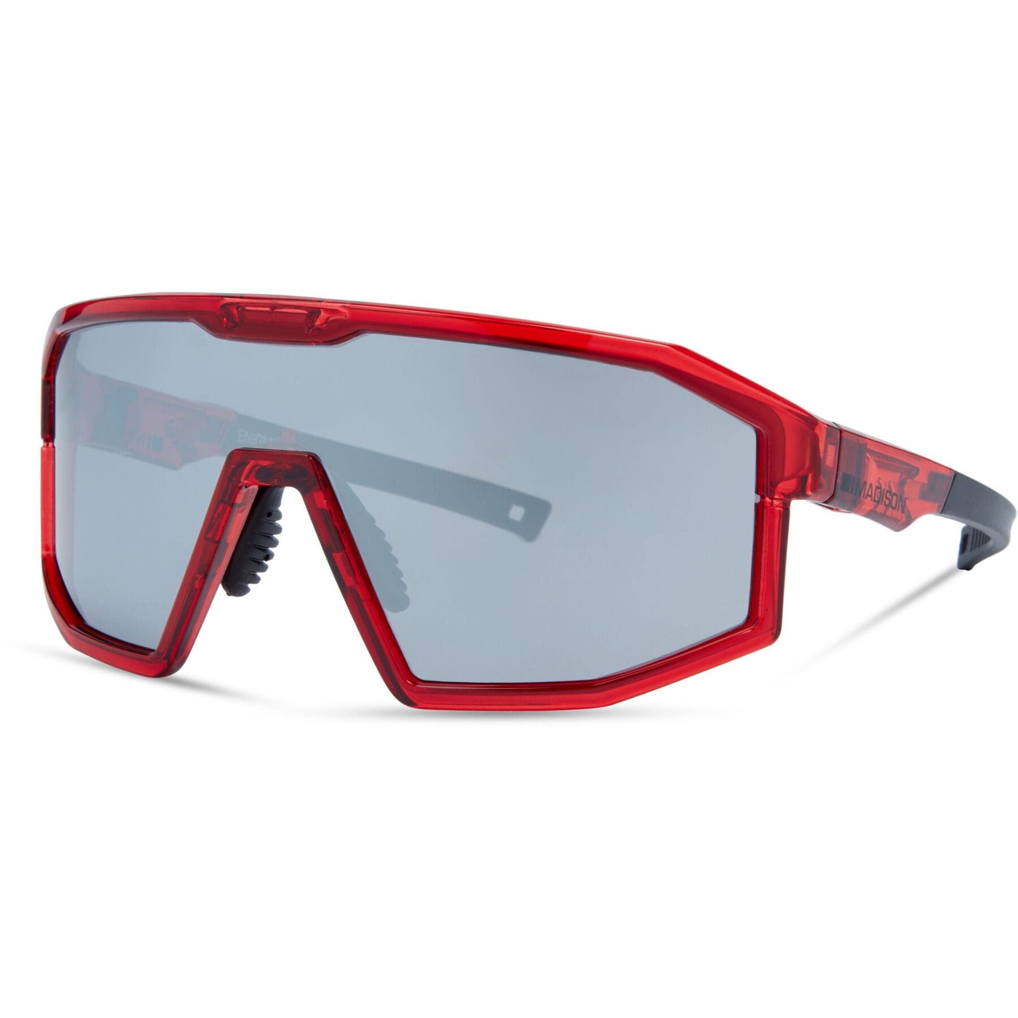 Madison Enigma Sunglasses - 3 Pack Crystal Red / One size / Black Mirror Amber & Clear