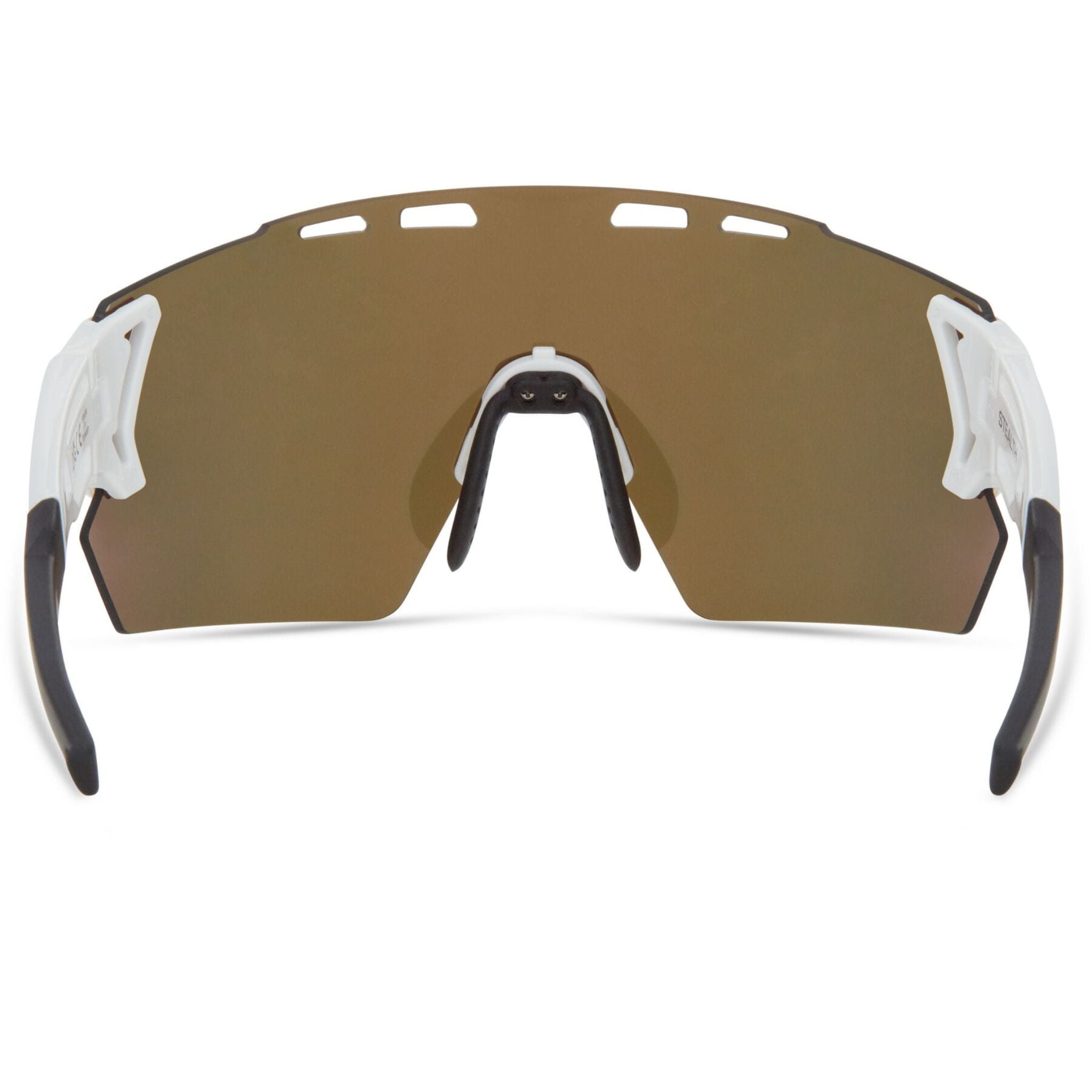 Madison Stealth II Sunglasses - 3 pack - gloss white / blue mirror / amber and clear lens Gloss White / One size / Blue Mirror Amber & Clear