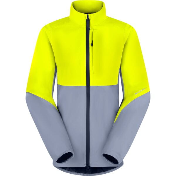 Madison Stellar Ultra Reflective Women's Waterproof Jacket Hi-viz Yellow / Silver / Size 8