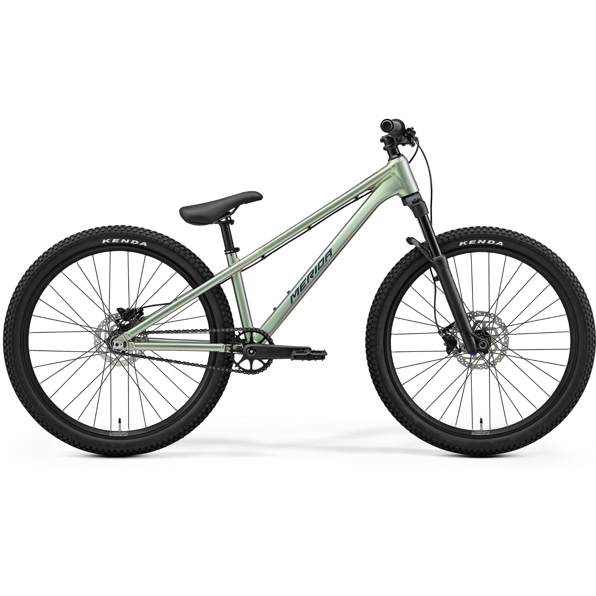 Merida Dirt 500 2026 Glossy Grey With Green Flakes In Clear / M