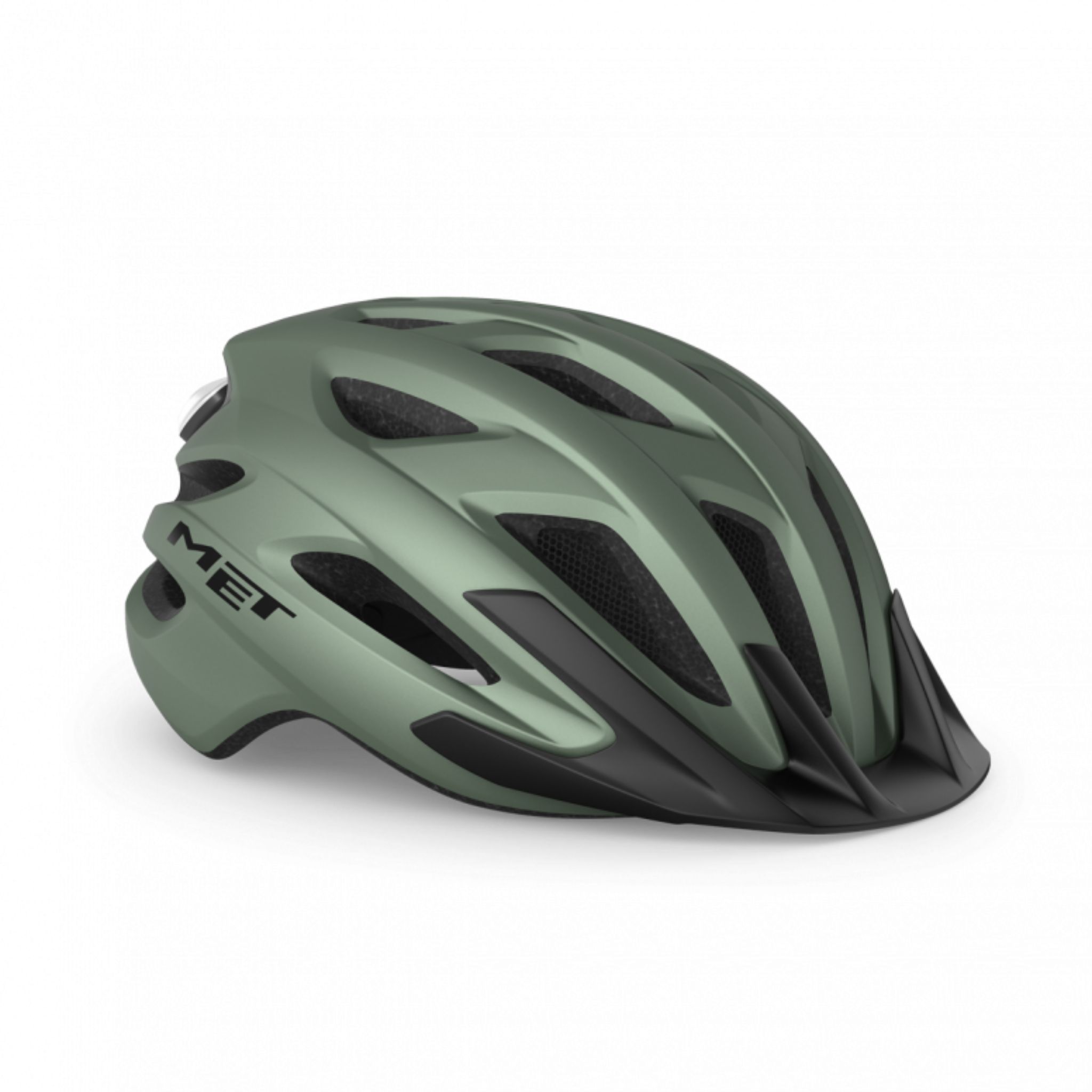 MET Crossover Helmet Sage Green / 52-59cm (Uni-Size)