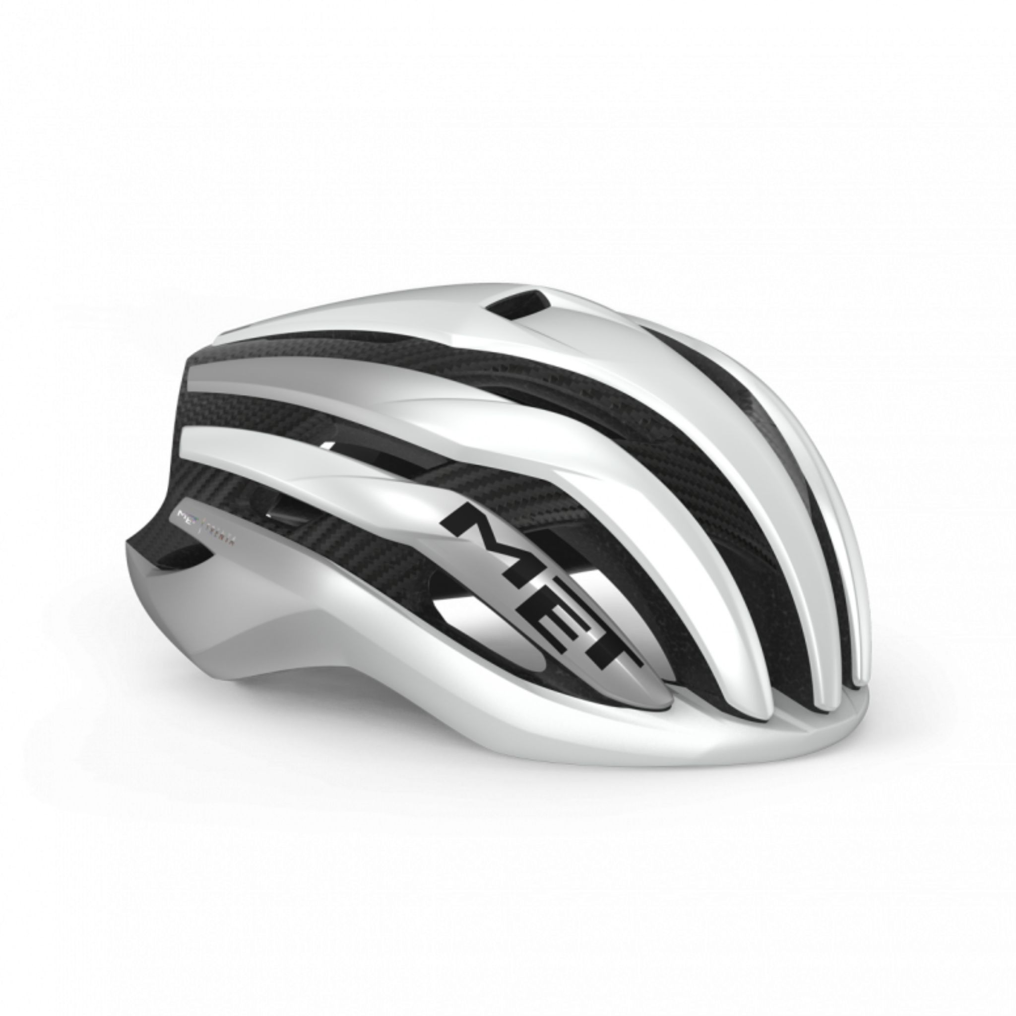 MET Trenta 3K Carbon MIPS Helmet White / 52-56cm (Small)