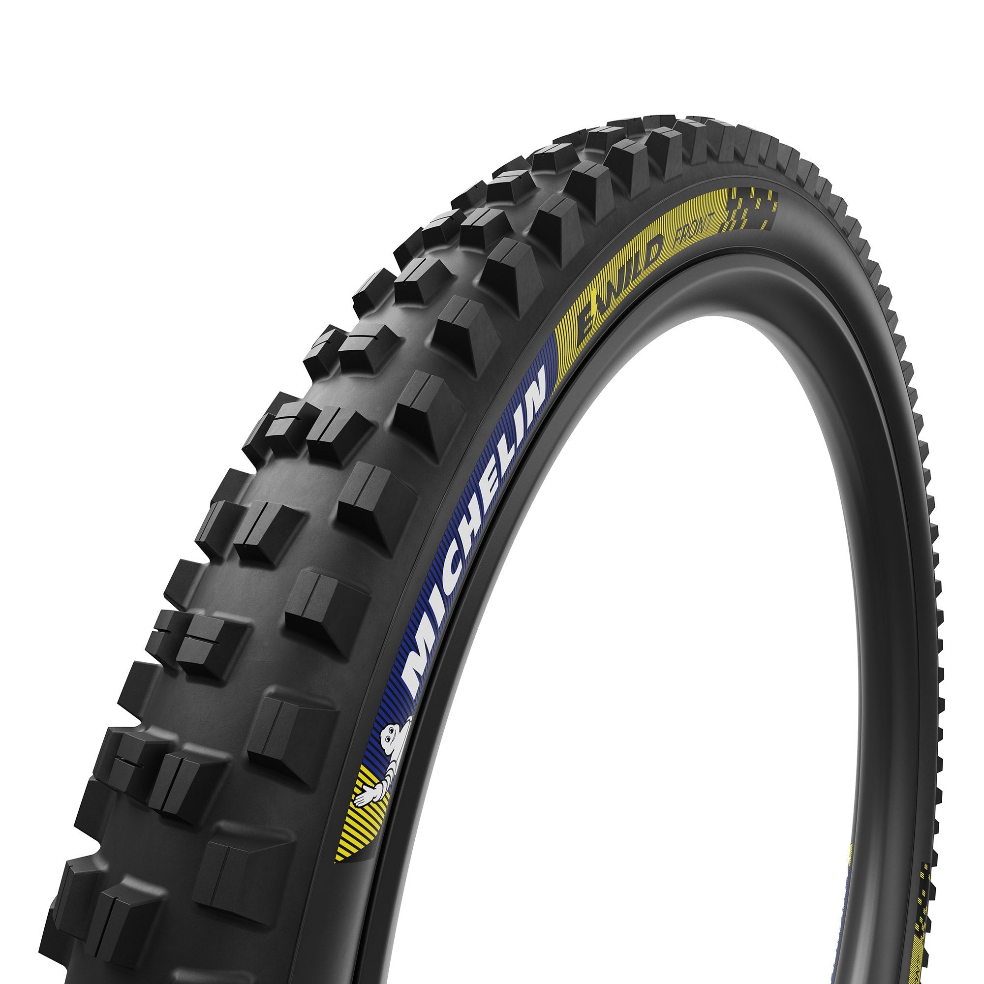 Michelin E-Wild Front Racing Line Tyre Yellow/Blue / 29 x 2.40