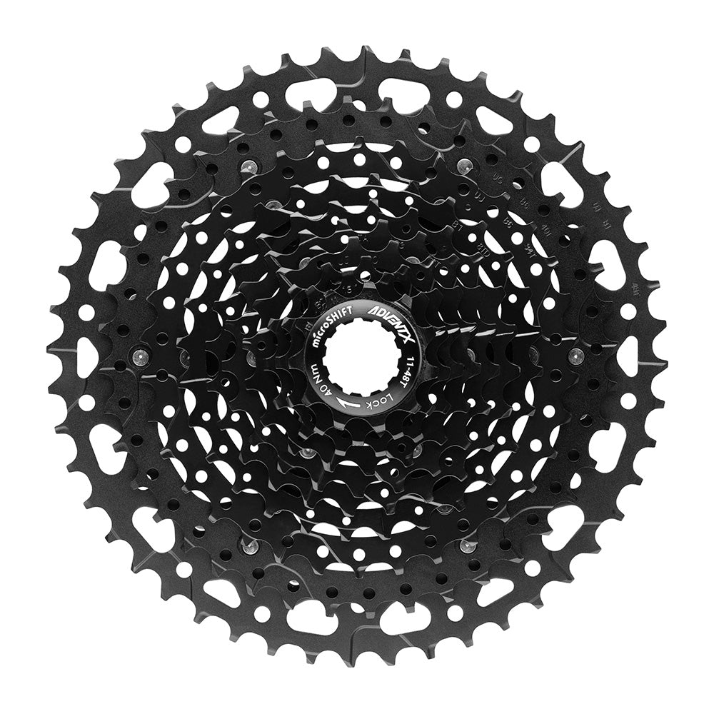 MicroSHIFT Advent X G-Series 10 Speed Cassette Black / 11-48T