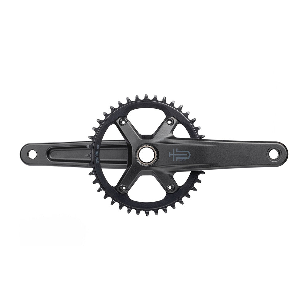 MicroSHIFT Sword 1x Crankset Black / 165mm / 40T