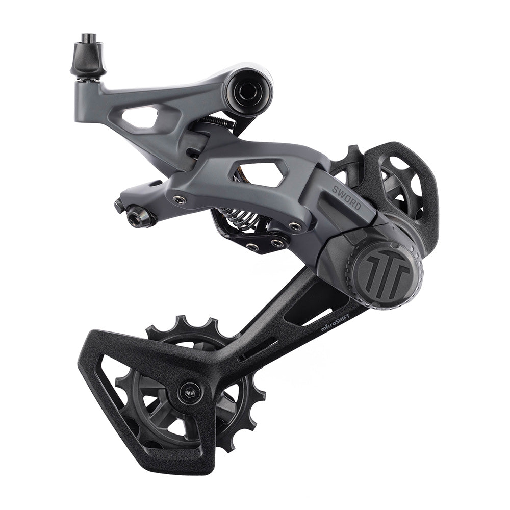 MicroSHIFT Sword Rear Derailleur 2x10 Speed Black / 2x10sp / Long Cage