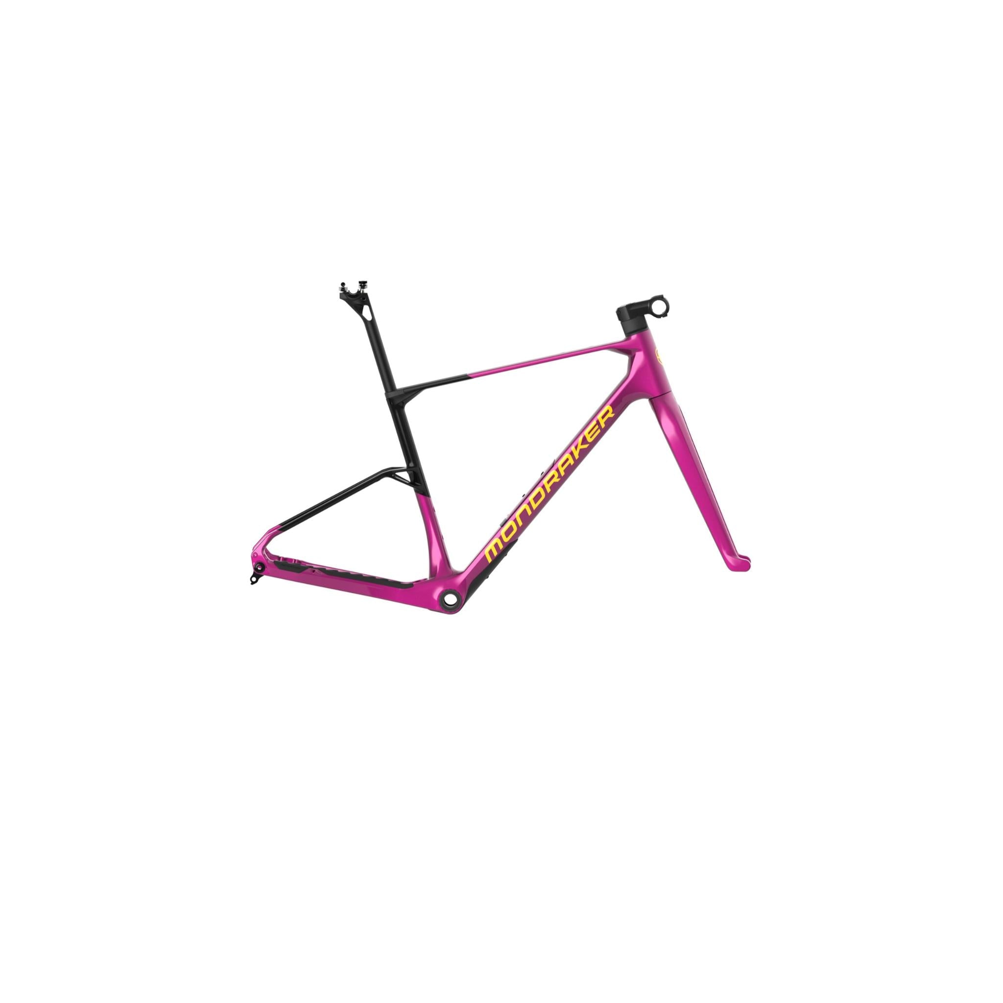 Mondraker Arid Carbon Frameset 2026 Pink/Yellow/ / S