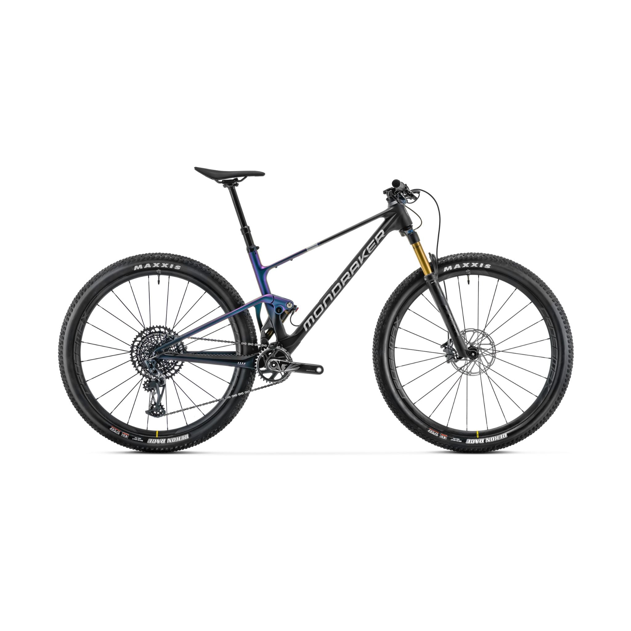 Mondraker F-Podium Carbon RR 2024 Black / Polaris / Racing Silver  / S