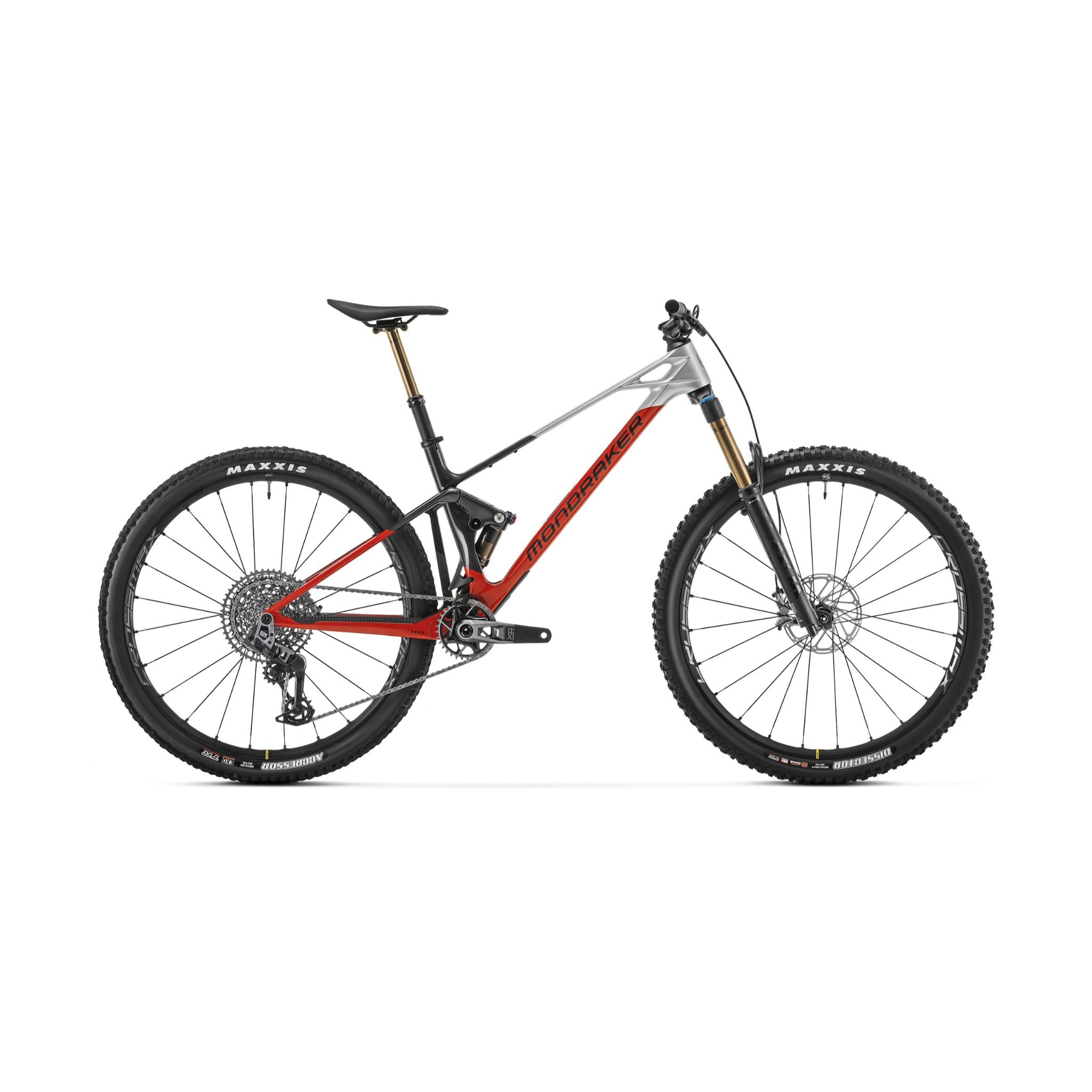 Mondraker Raze Carbon RR 2024 Flame Red / Racing Silver / Carbon / S