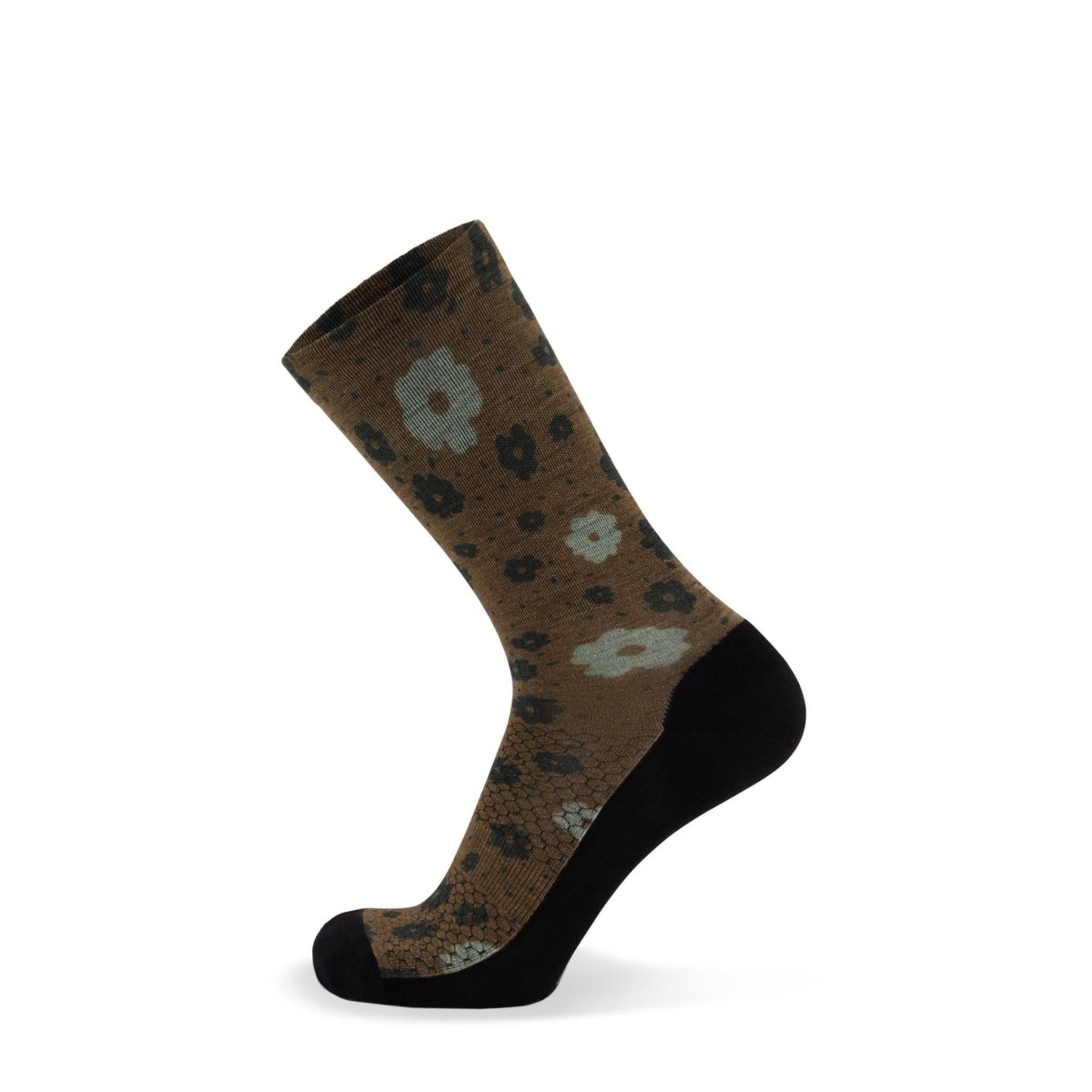 Mons Royale Atlas Crew Sock Digital - Aoraki Lily Aoraki Lily / S
