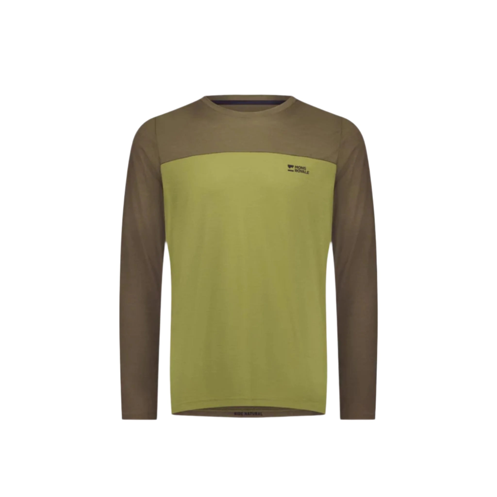 Mons Royale Diversion Merino Long Sleeve Jersey Fern / Olive / S
