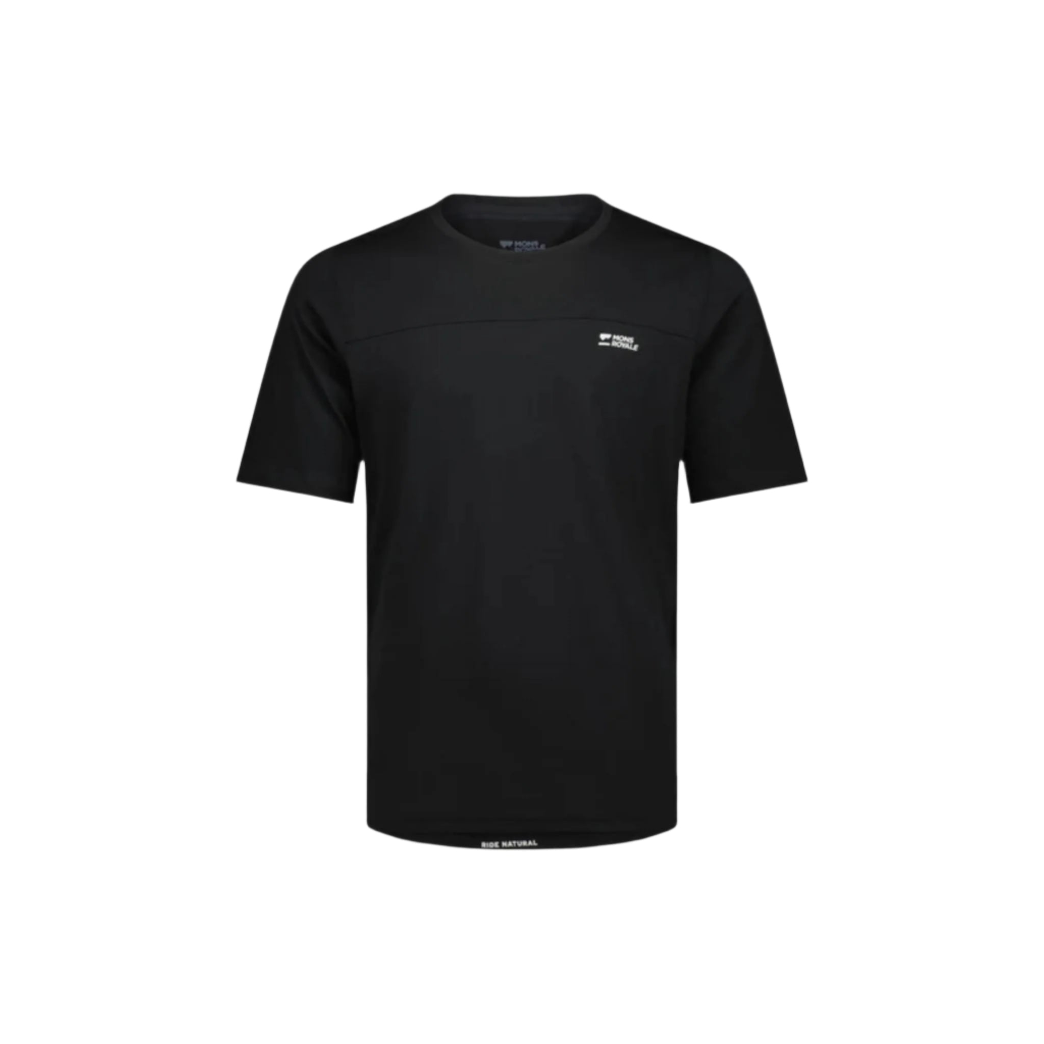 Mons Royale Diversion Merino Short Sleeve Jersey Black / S
