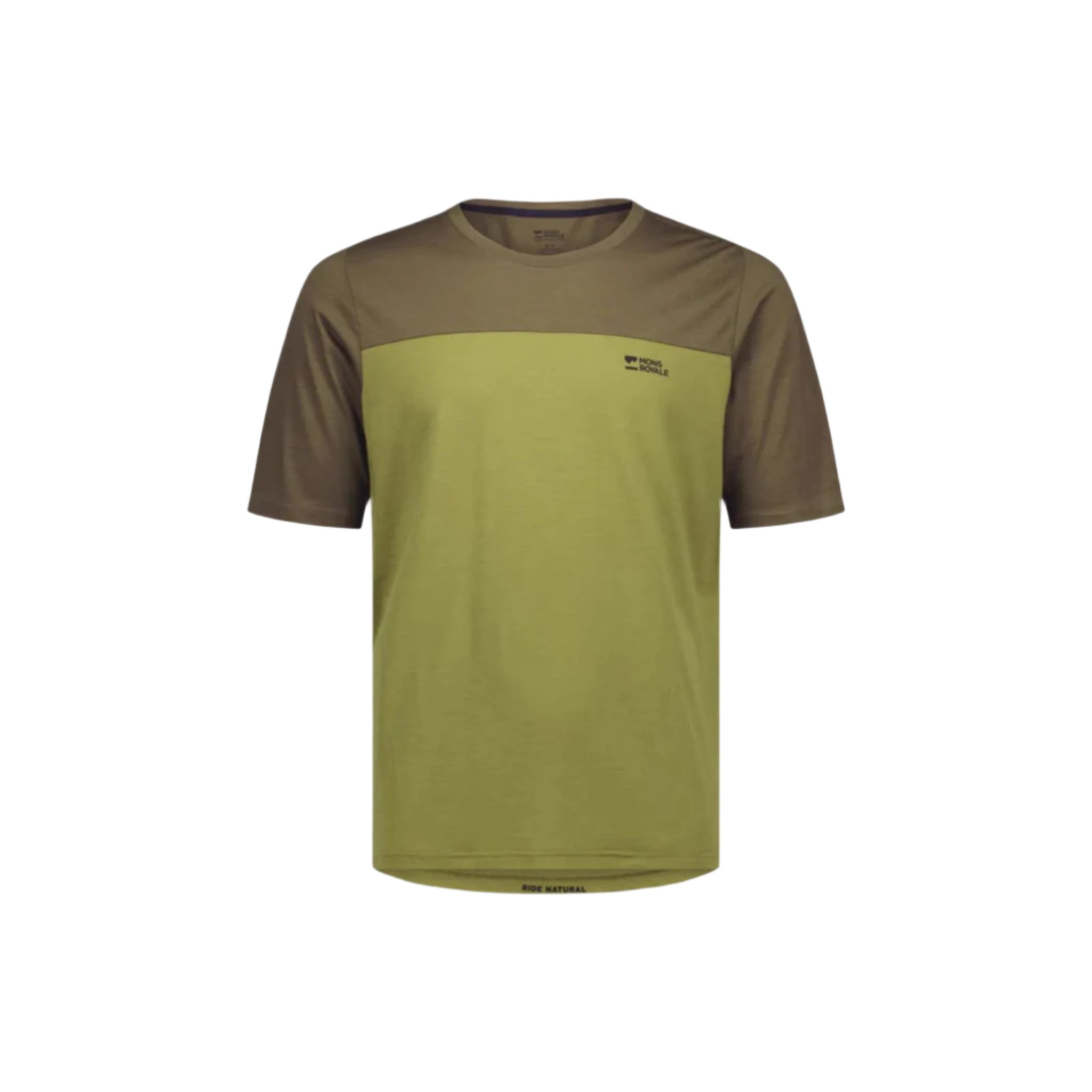 Mons Royale Diversion Merino Short Sleeve Jersey Fern / Olive / S