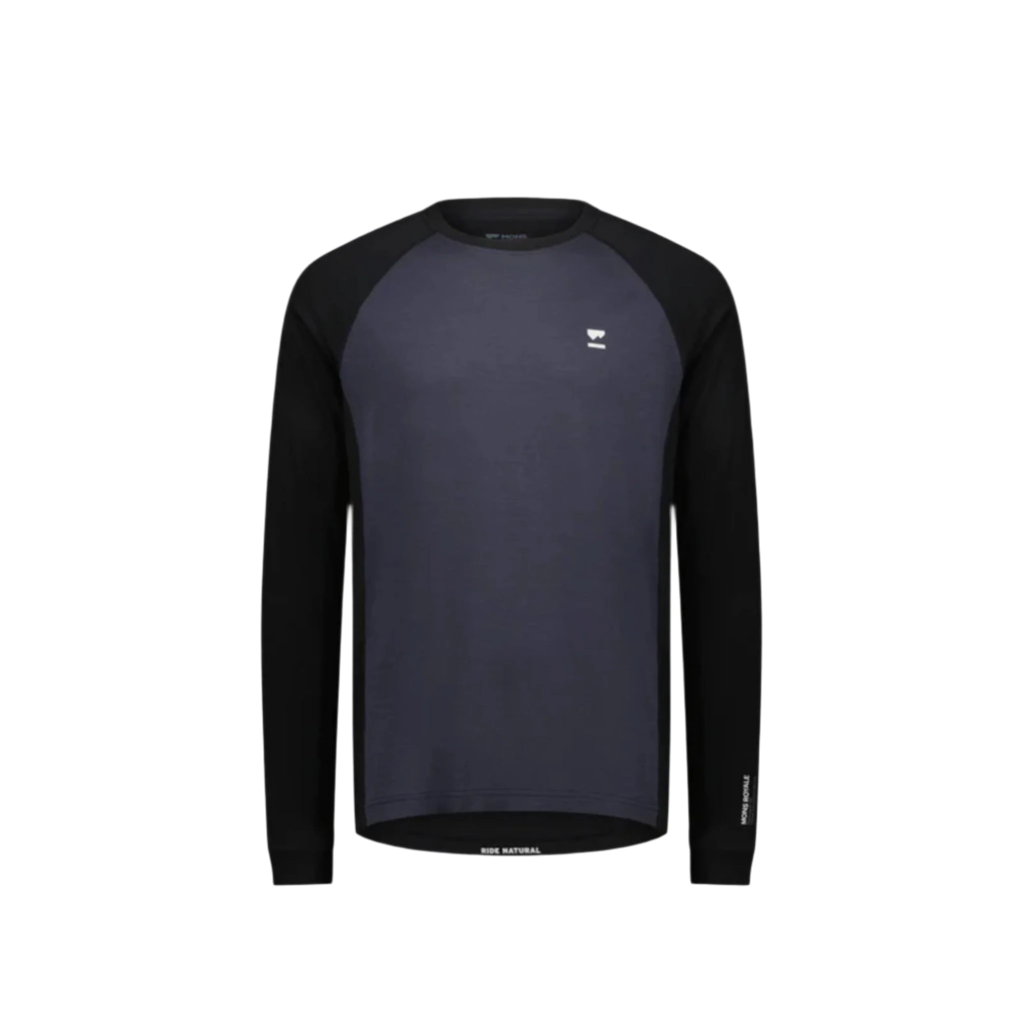 Mons Royale Tarn Merino Long Sleeve Jersey 9 Iron / Black / S