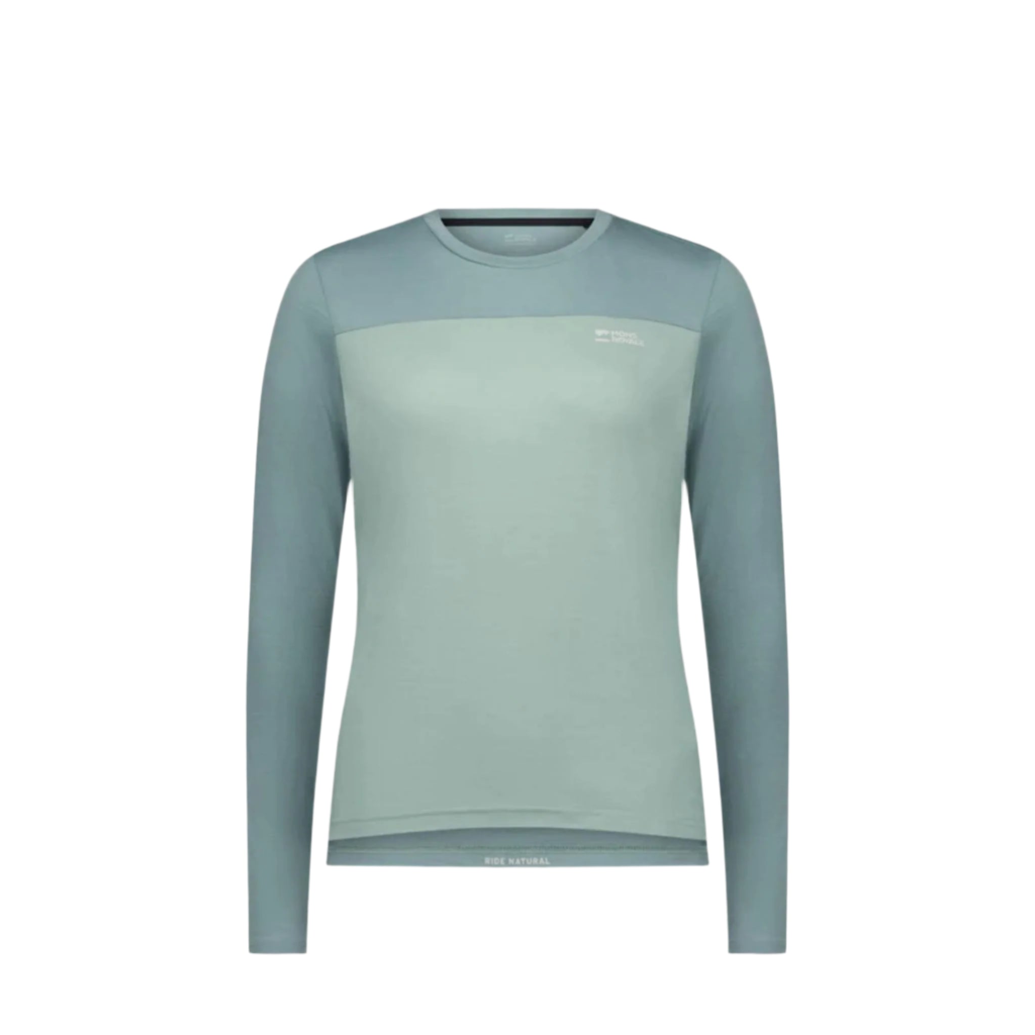Mons Royale Women's Diversion Merino Long Sleeve Jersey Dew / Desert Sage / XS