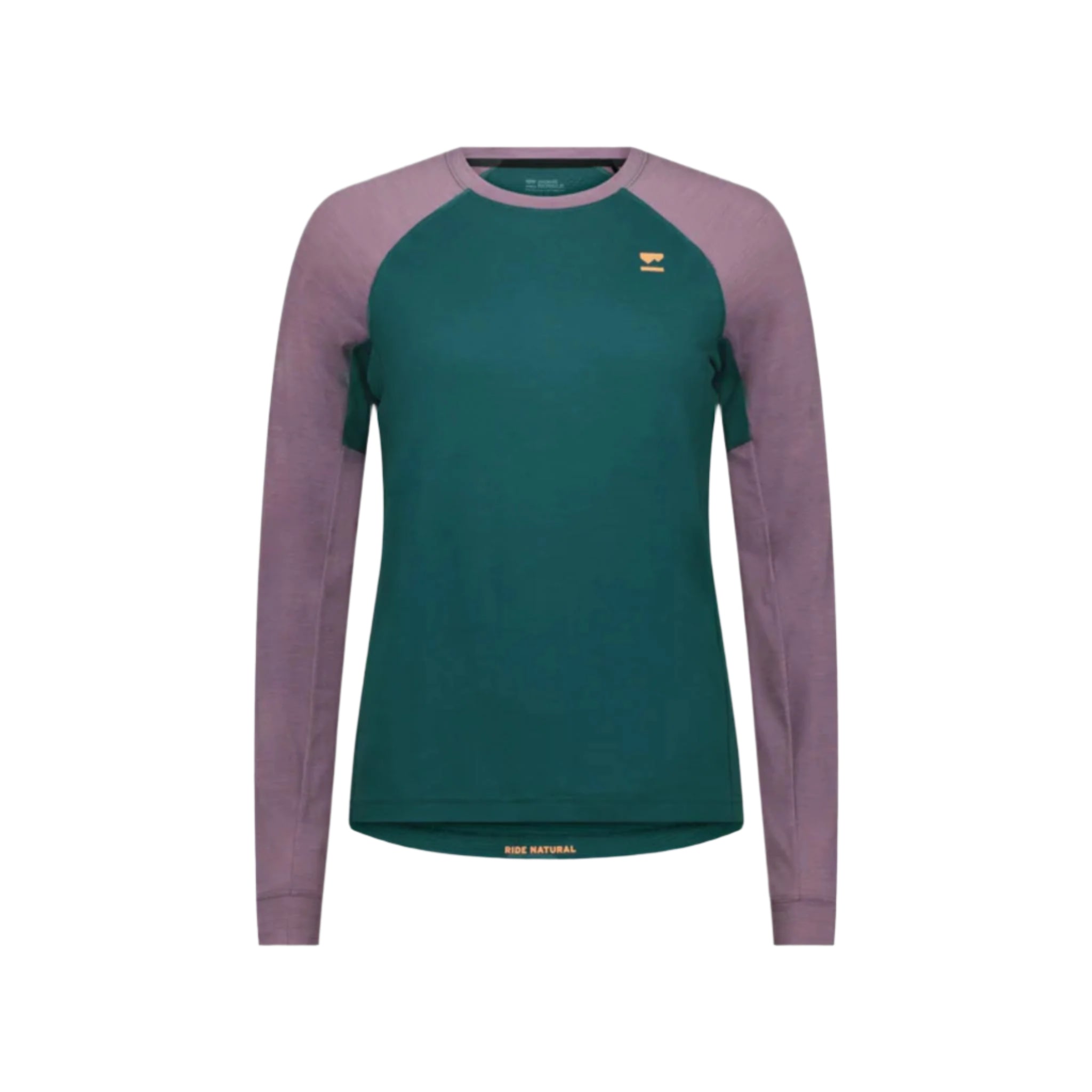 Mons Royale Women's Tarn Merino Long Sleeve Jersey Abyss / Mauve / XS