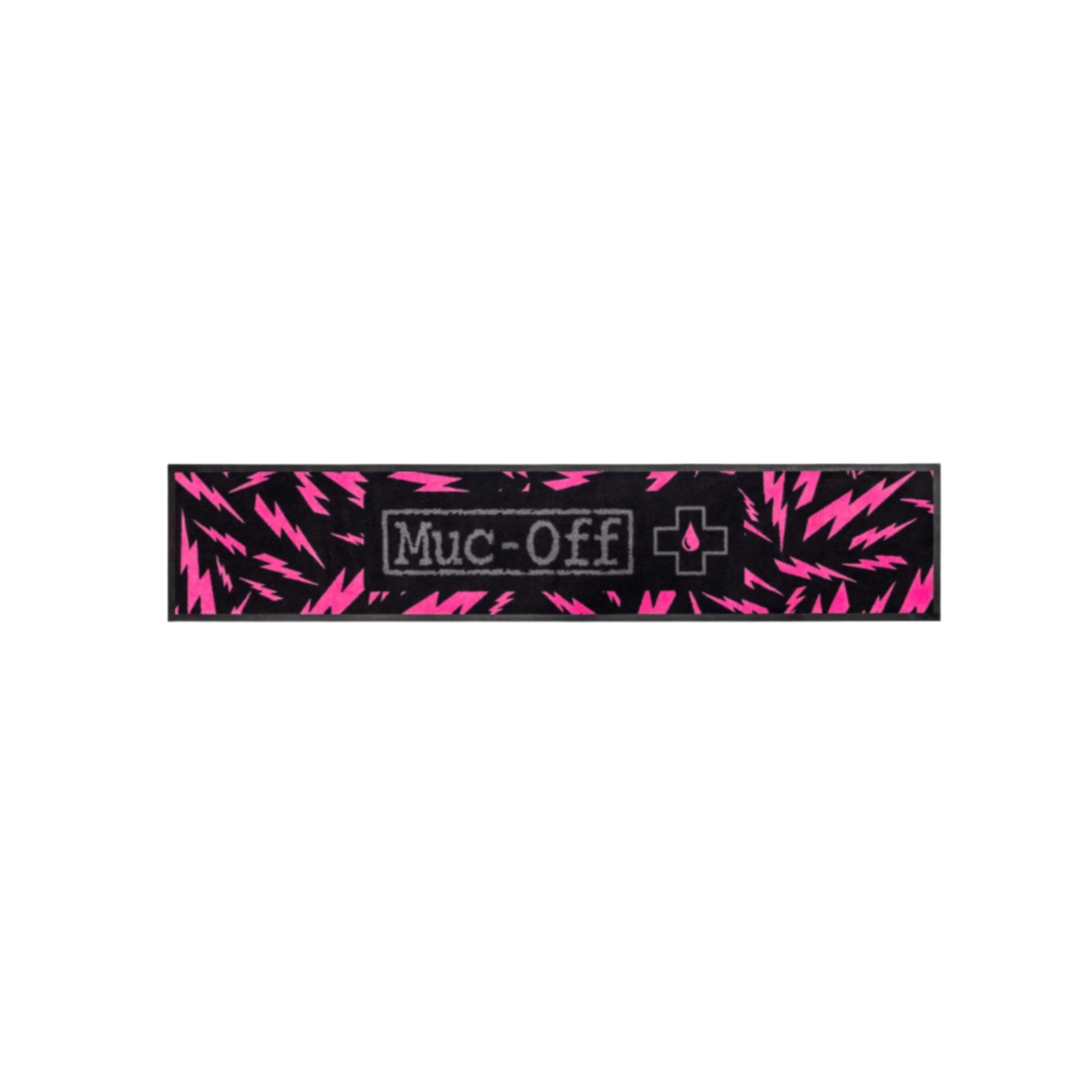 Muc-Off Absorbing Bike Mat Black/Pink