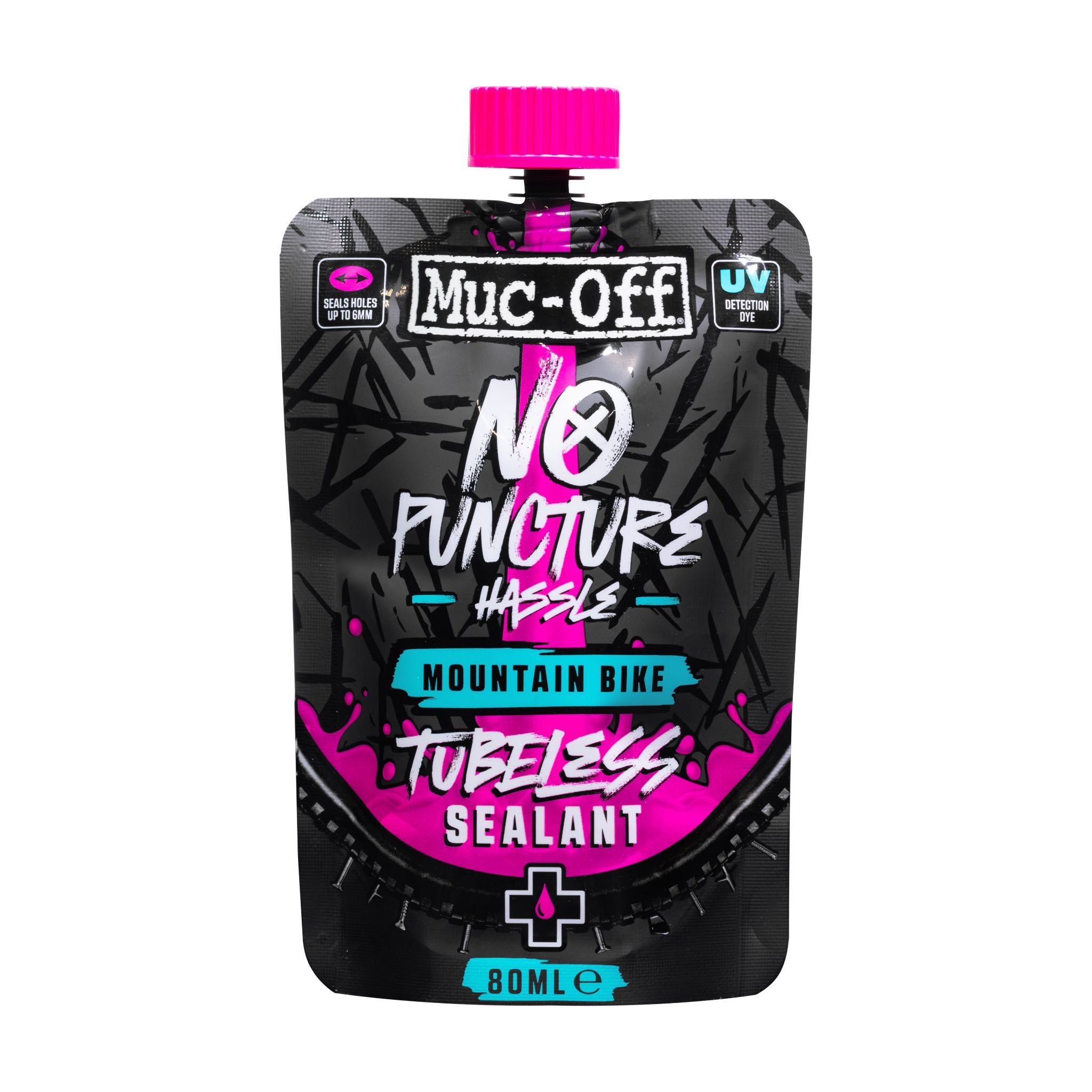 Muc-Off No Puncture Hassle MTB Tubeless Tyre Sealant 80ml