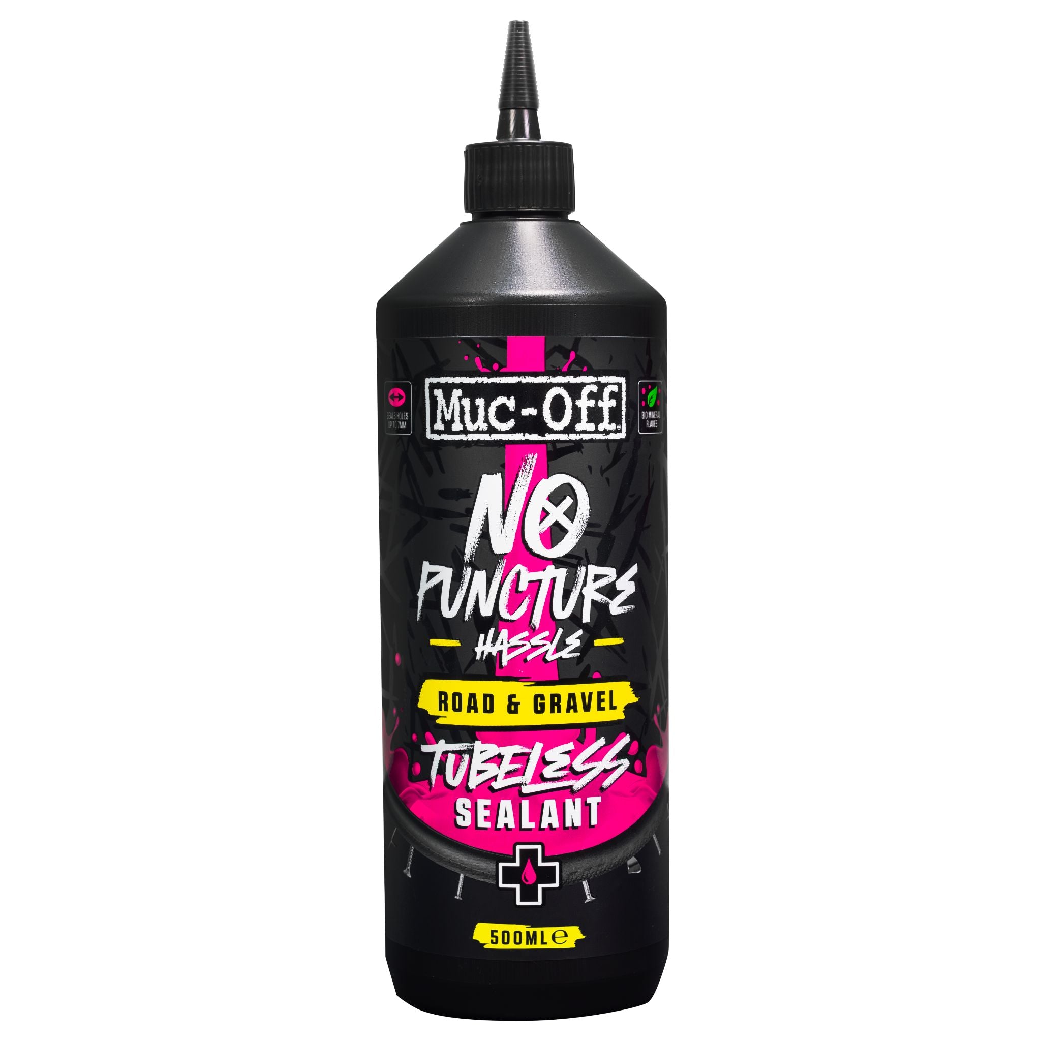 Muc-Off No Puncture Hassle Road & Gravel Tubeless Tyre Sealant 500ml